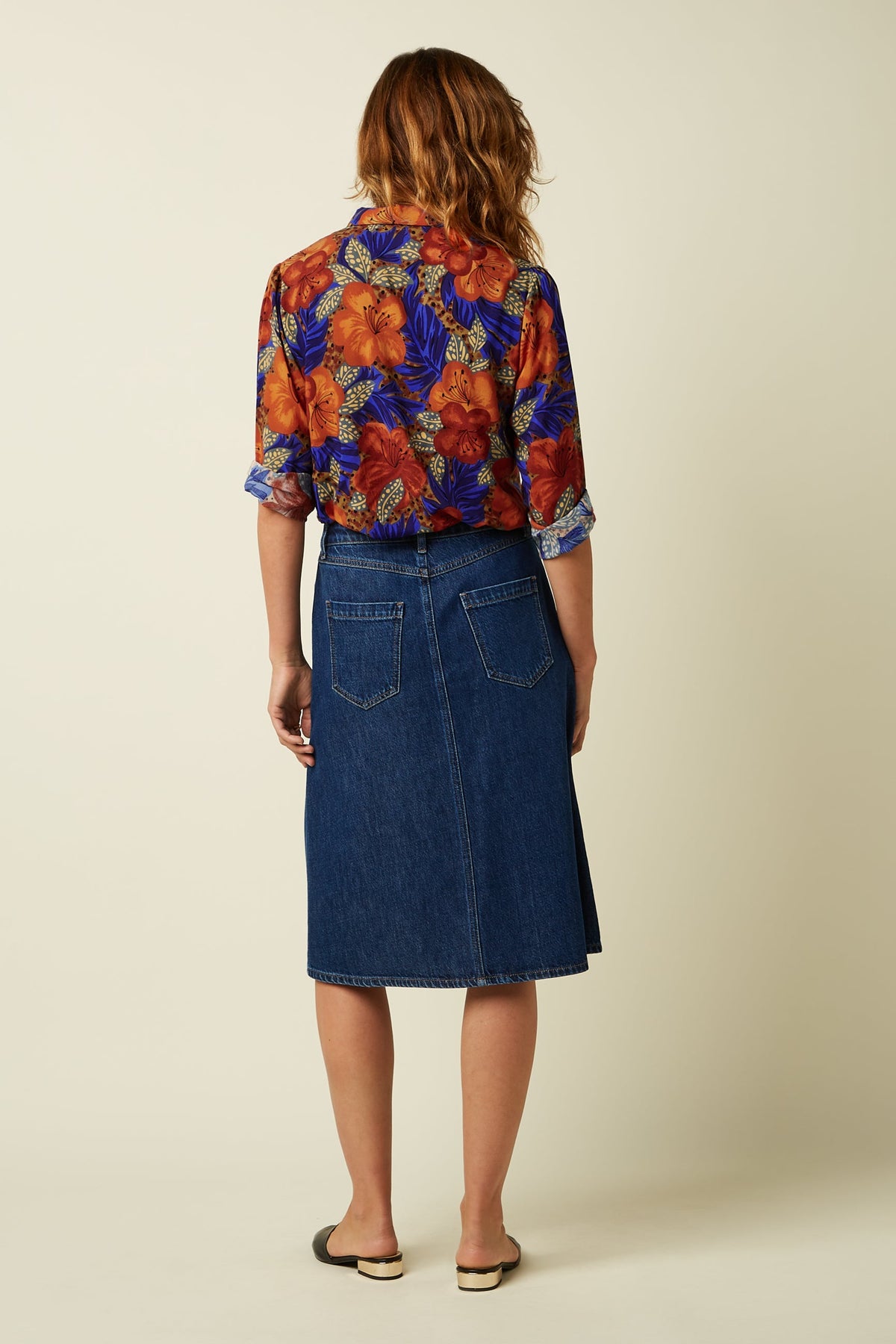 King Louie - Karen Blouse Maui - Summer Fig