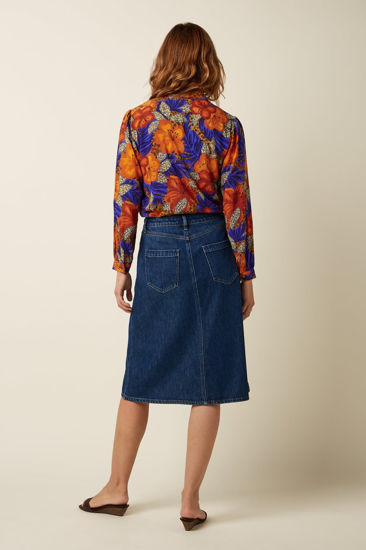 King Louie - Karen Blouse Maui - Summer Fig