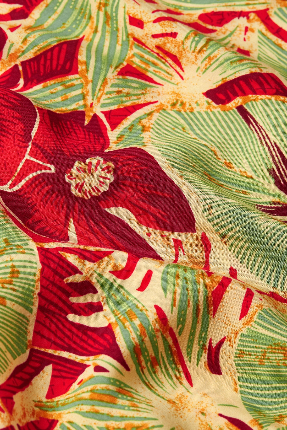 King Louie - Bella Blouse Rico - Fire Red