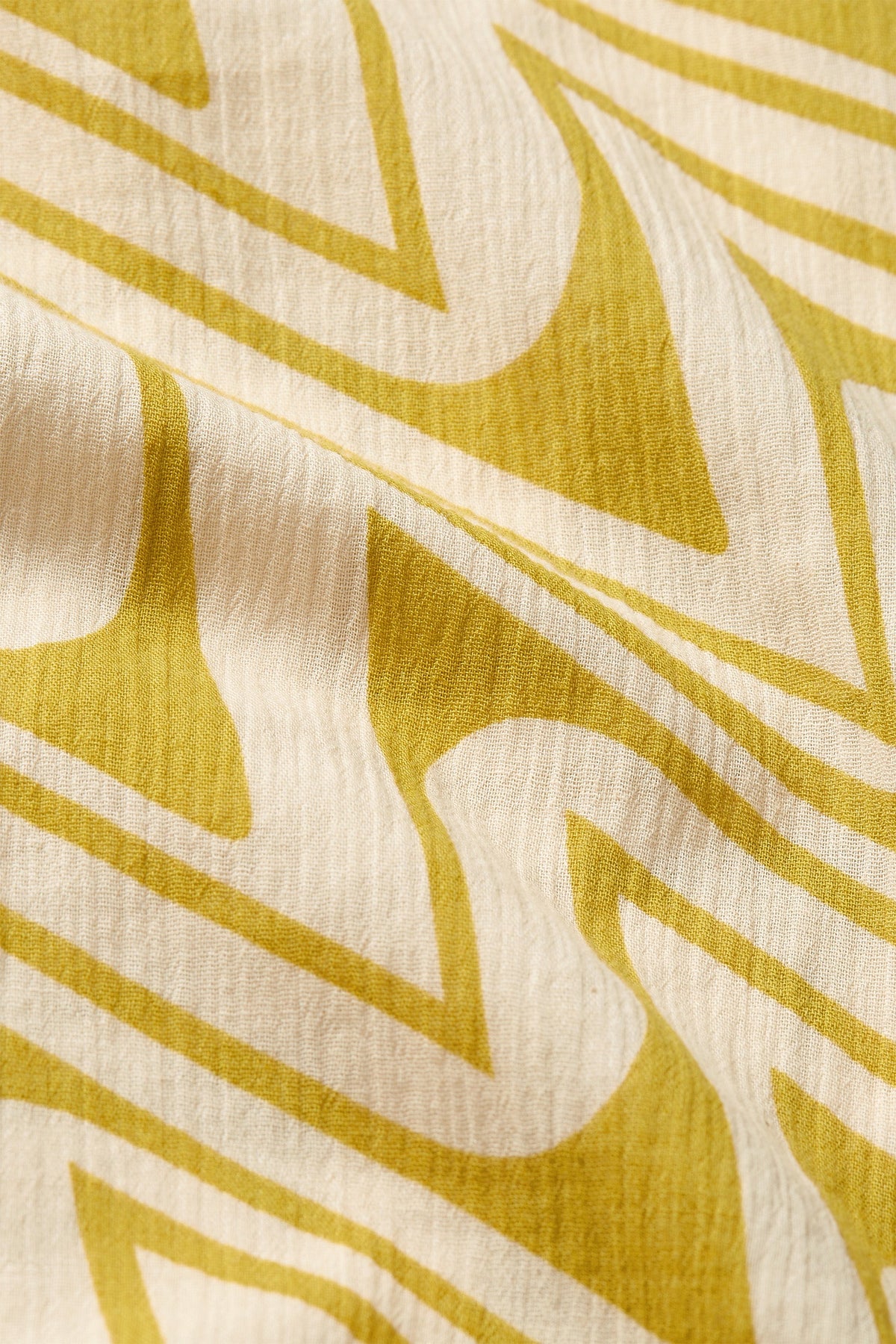 King Louie - Evelina Blouse Laguna Woven - Spring Yellow