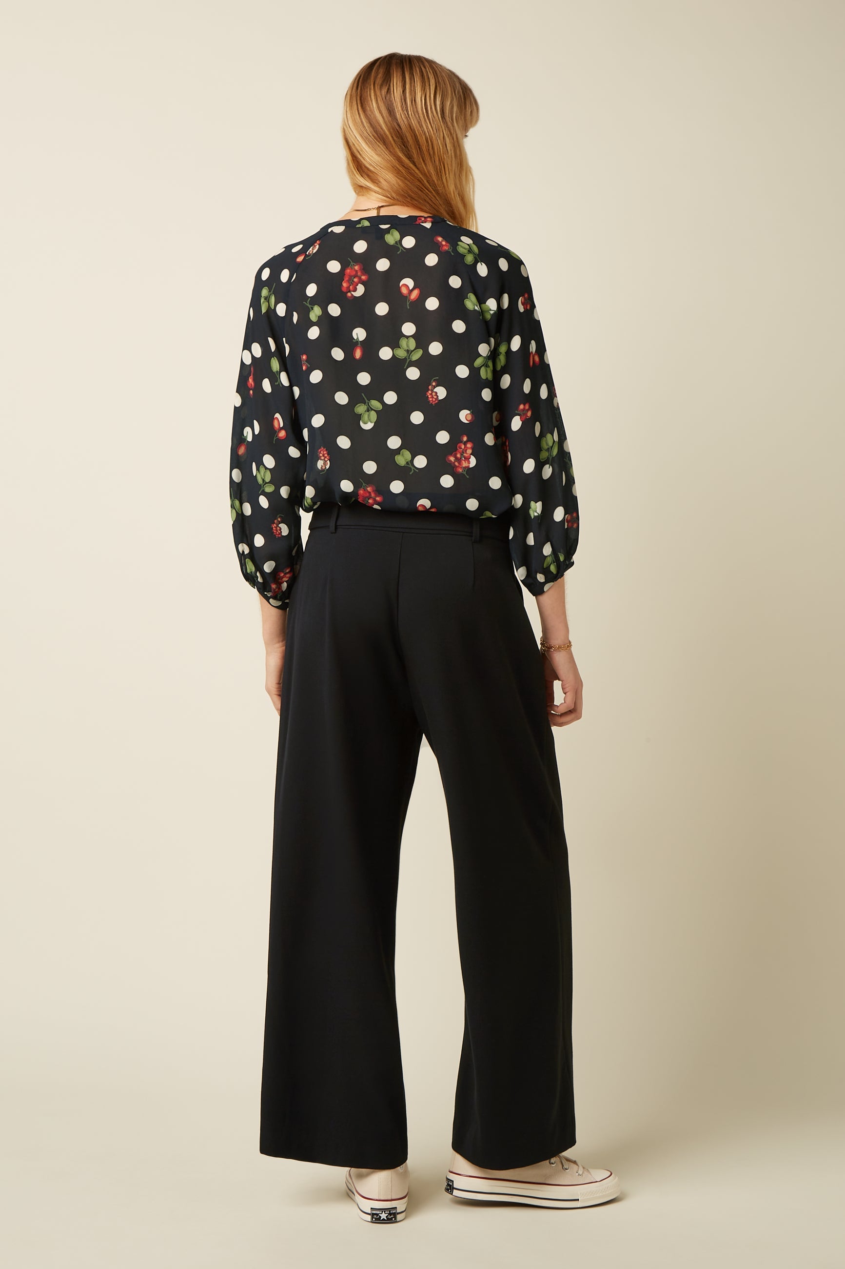 King Louie - Cybil Blouse Briny - Black