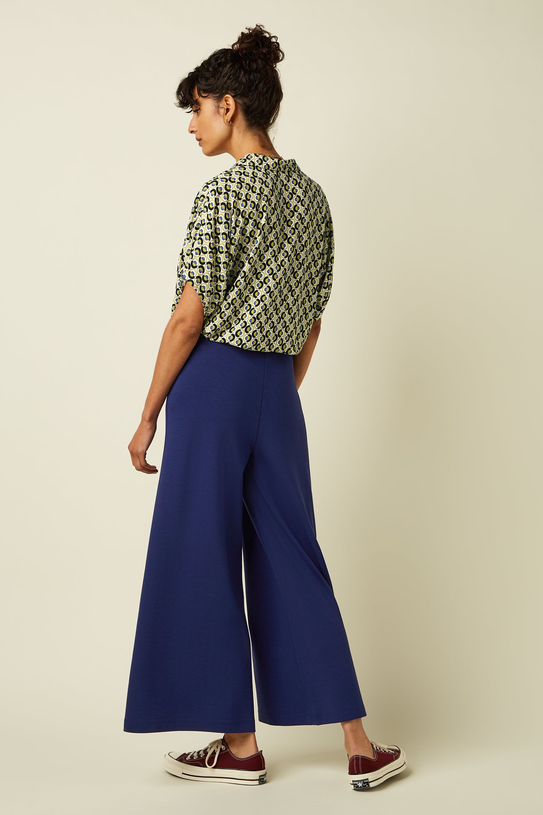 King Louie - Shay Blouse Dottie - Cream