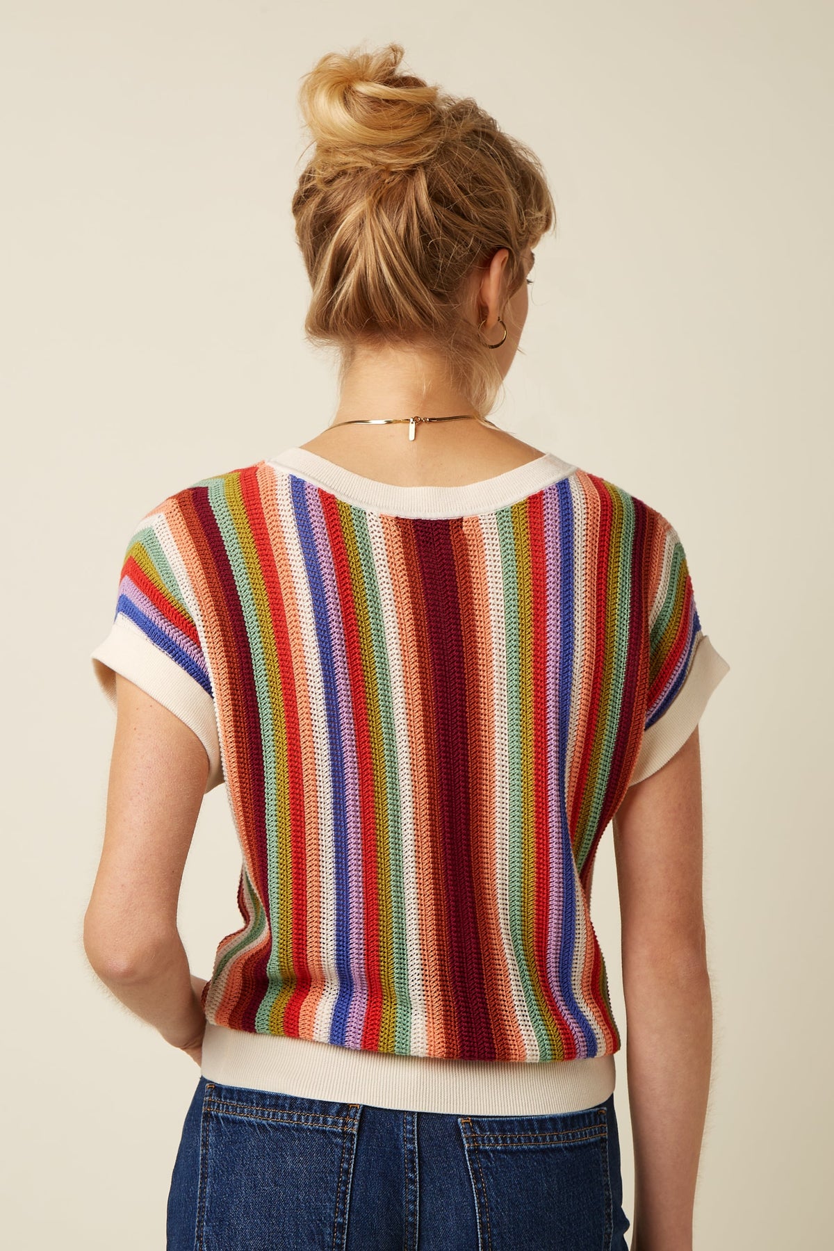 King Louie - Boatneck Top Molo - Multi Colour