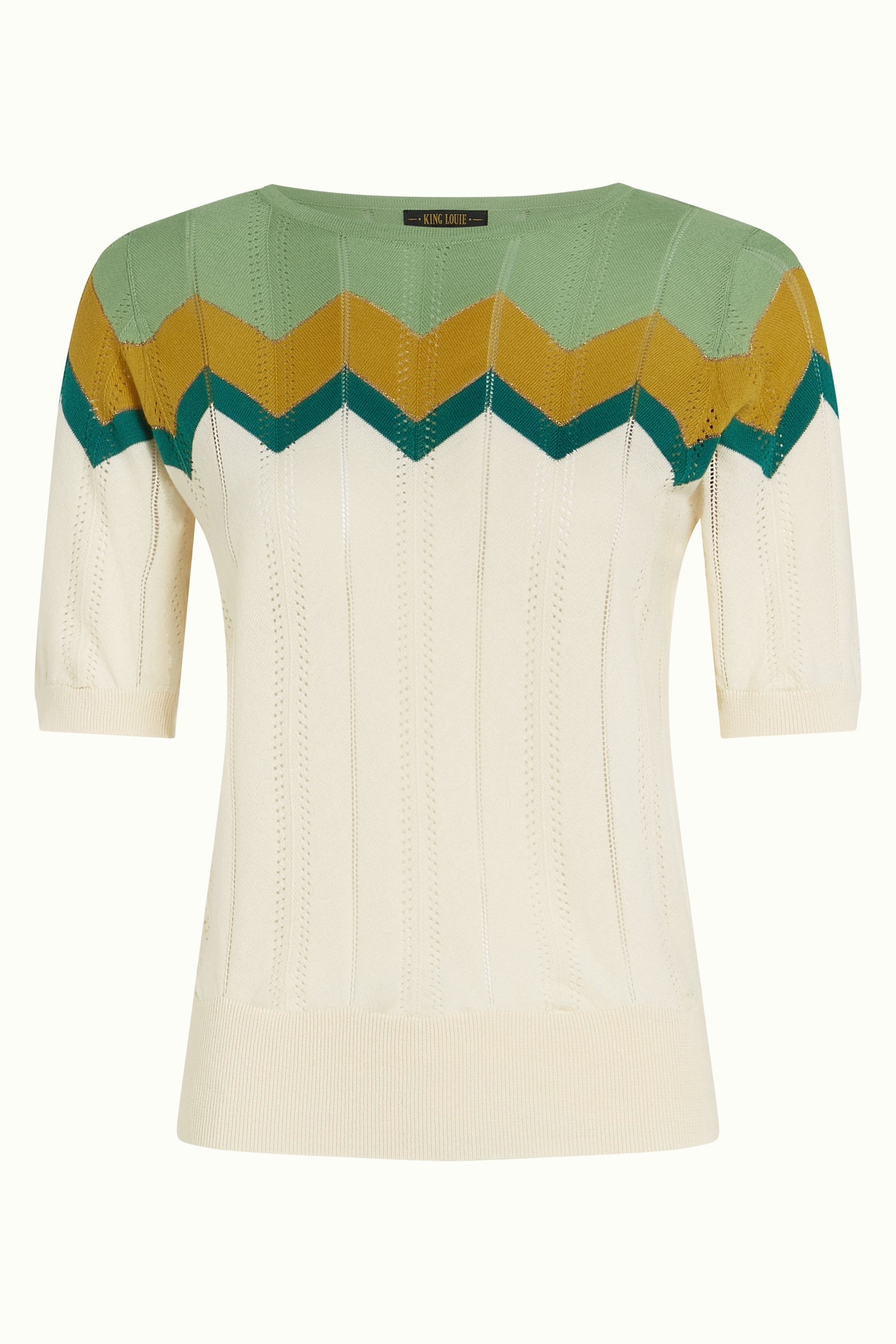 King Louie - Agnes Top Nova - Cream