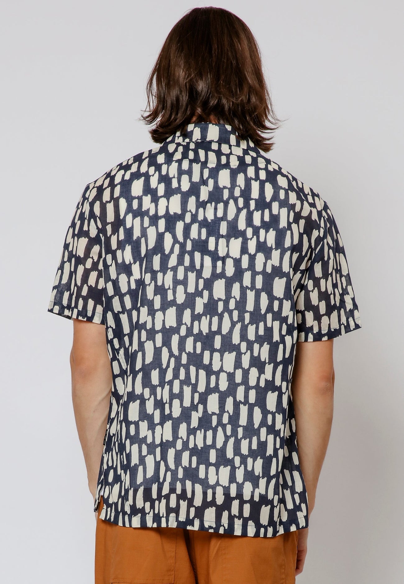 Religion - Liquid Abstract SS Shirt - Black/Tan