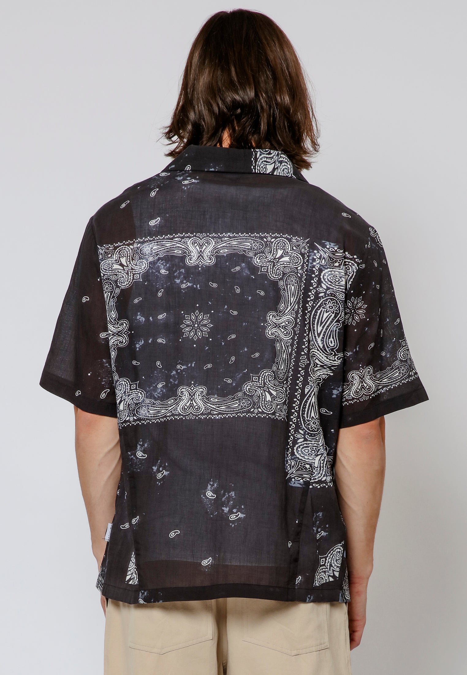 Religion - Paisley Work SS Shirt - Black