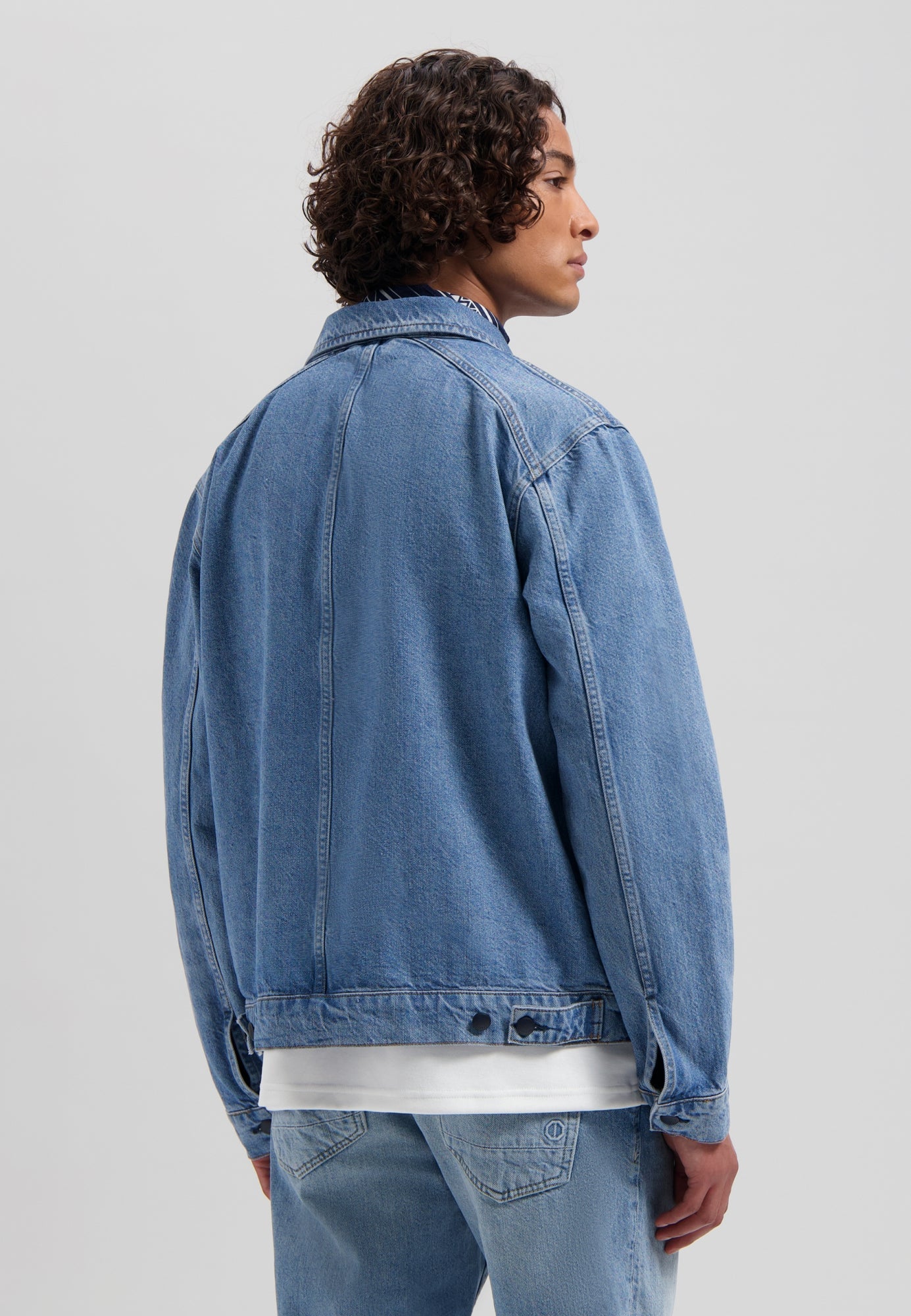 Dstrezzed - Sonny Trucker Denim Jacket - Miami Marble