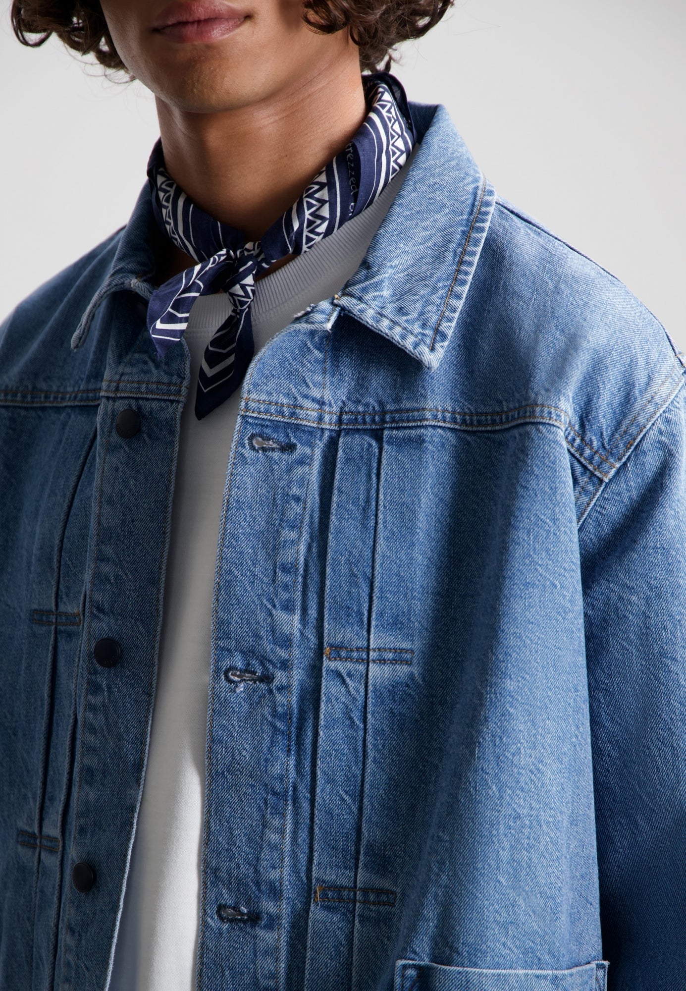 Dstrezzed - Sonny Trucker Denim Jacket - Miami Marble