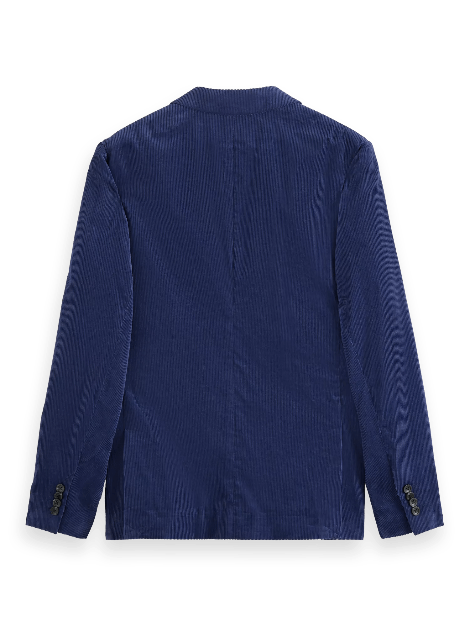 Scotch & Soda - Single-Breasted Corduroy Blazer - Denim Blue