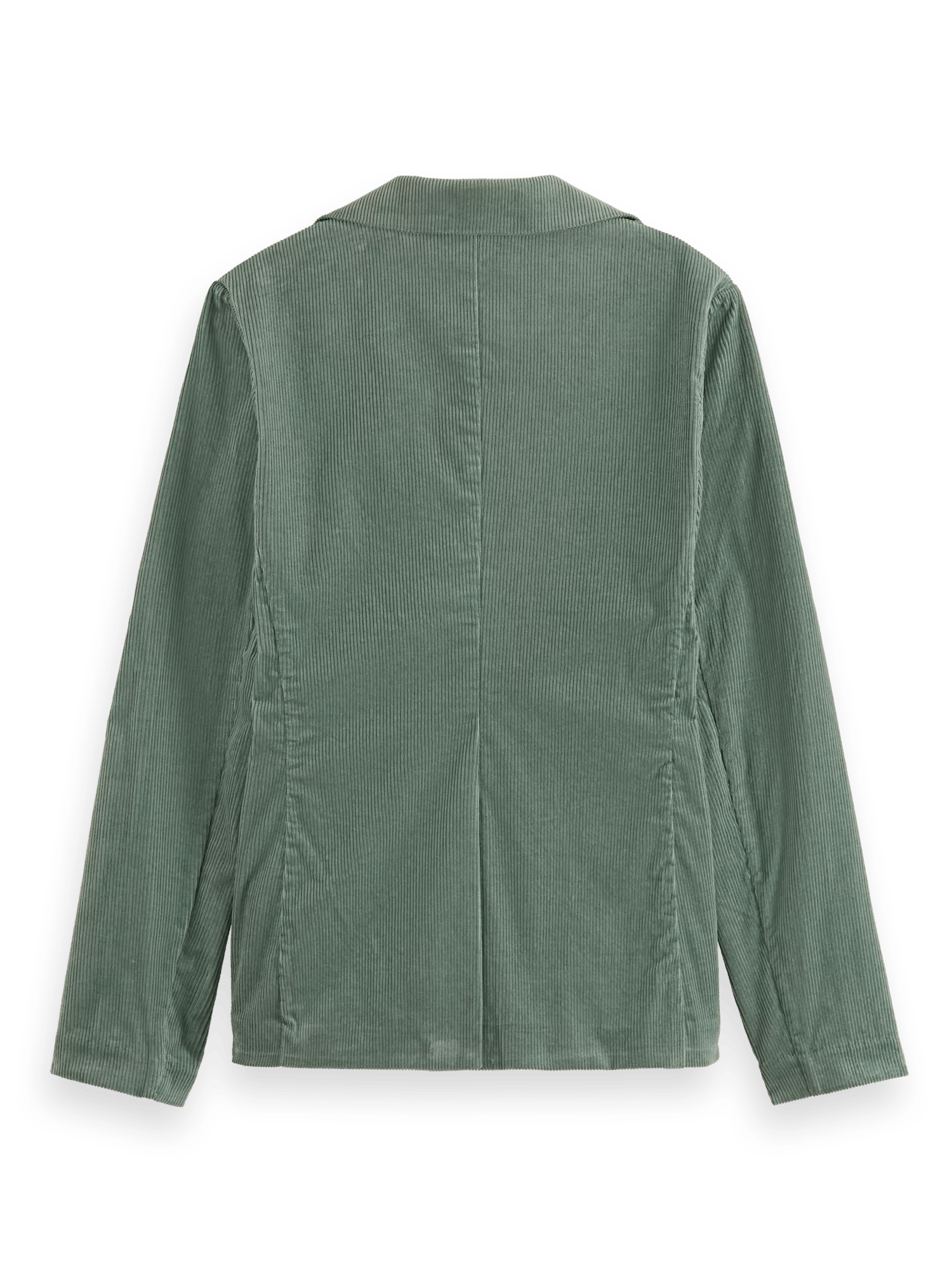 Maison Scotch - Single-Breasted Corduroy Blazer - Sea Weed