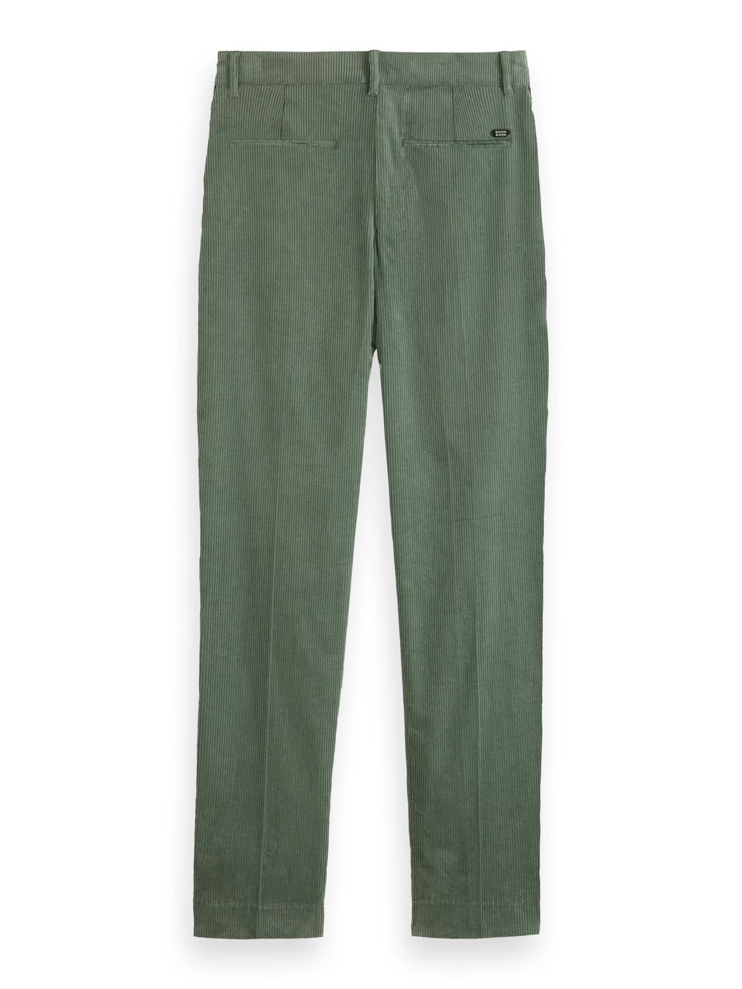 Maison Scotch - Lowry Mid Rise Corduroy Trousers - Sea Weed