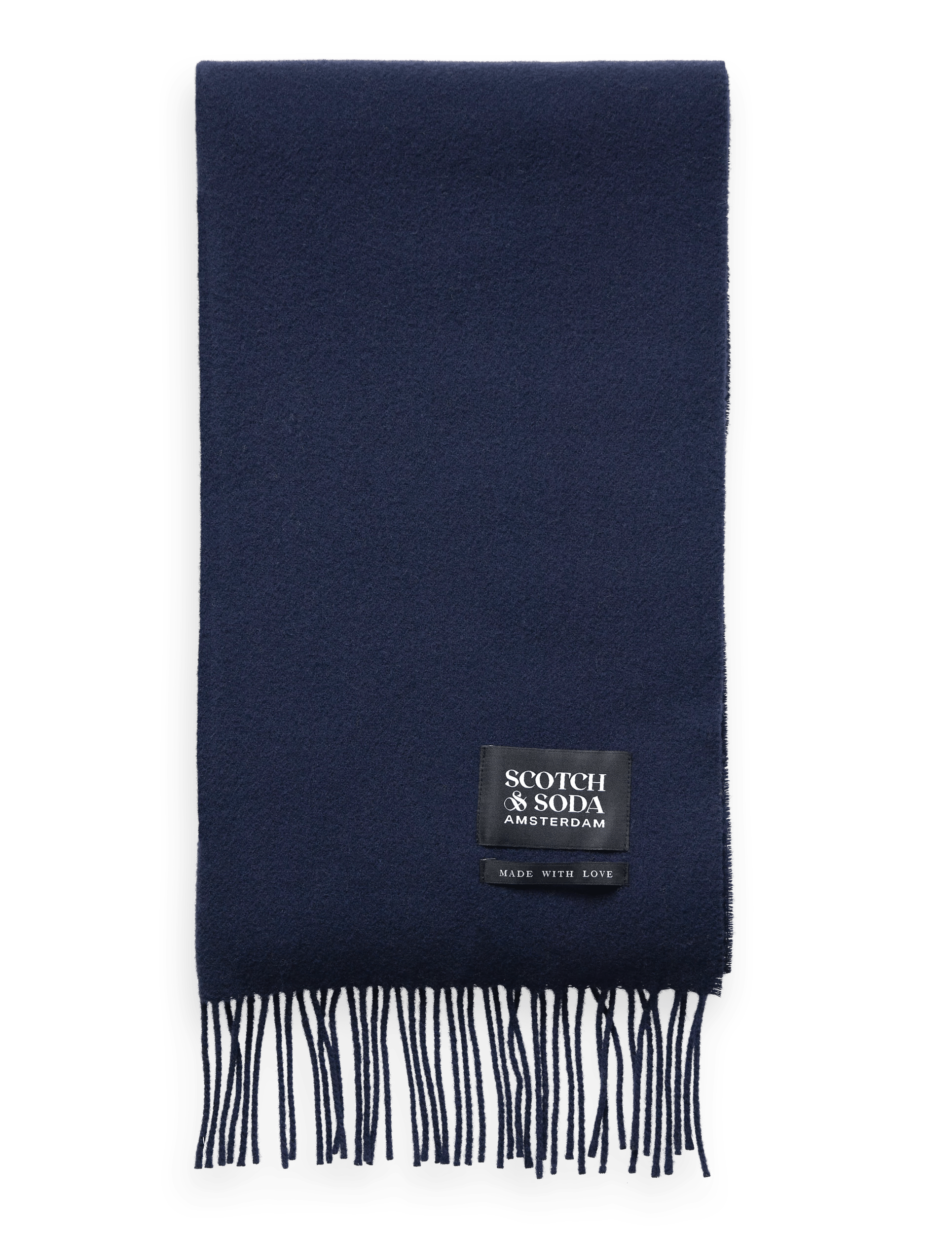 Scotch & Soda - Unisex Virgin Wool Scarf - Night