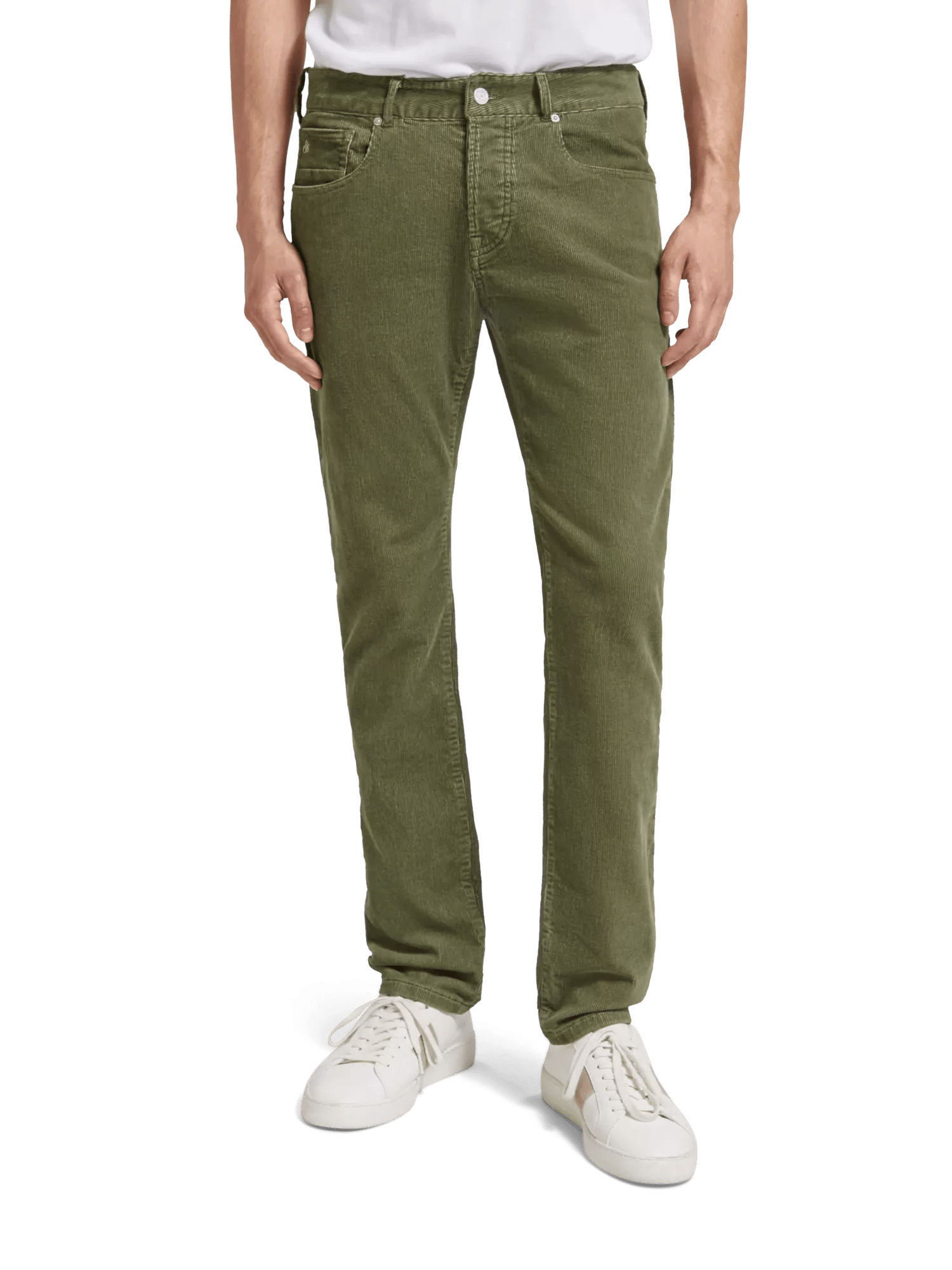 Scotch & Soda - Ralston Slim Corduroy Pant - Army