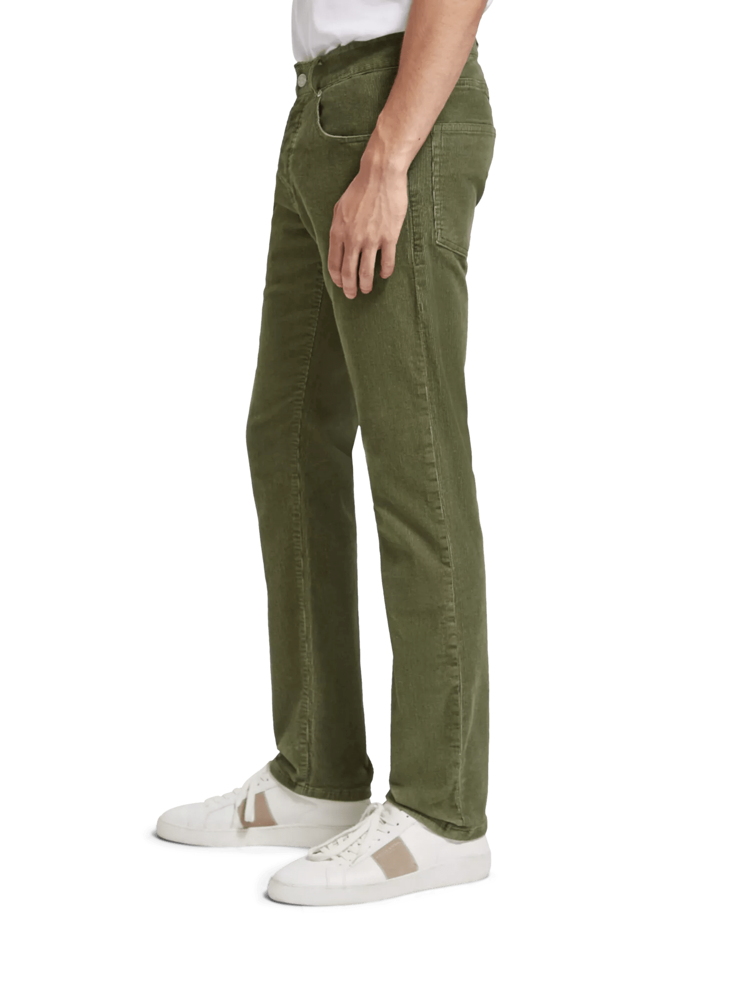 Scotch & Soda - Ralston Slim Corduroy Pant - Army