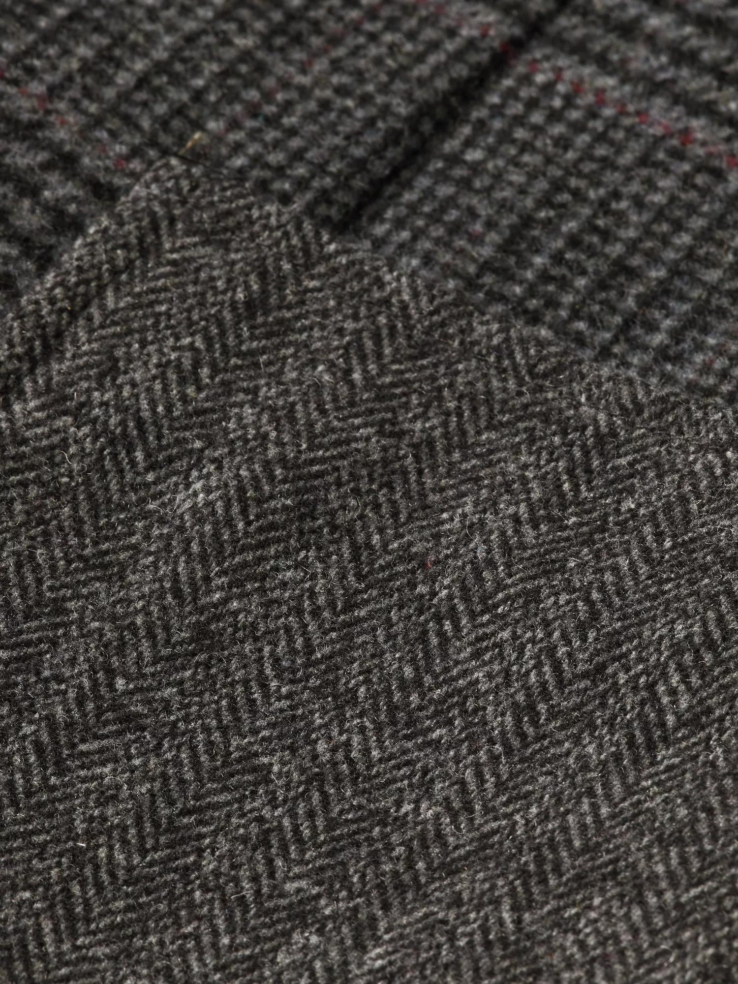 Scotch & Soda - Single-Breasted Wool-Blend Blazer - Black Grey Check