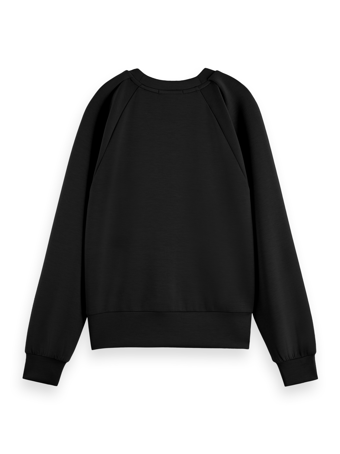 Maison Scotch - Pleated Shoulder Sweatshirt - Black