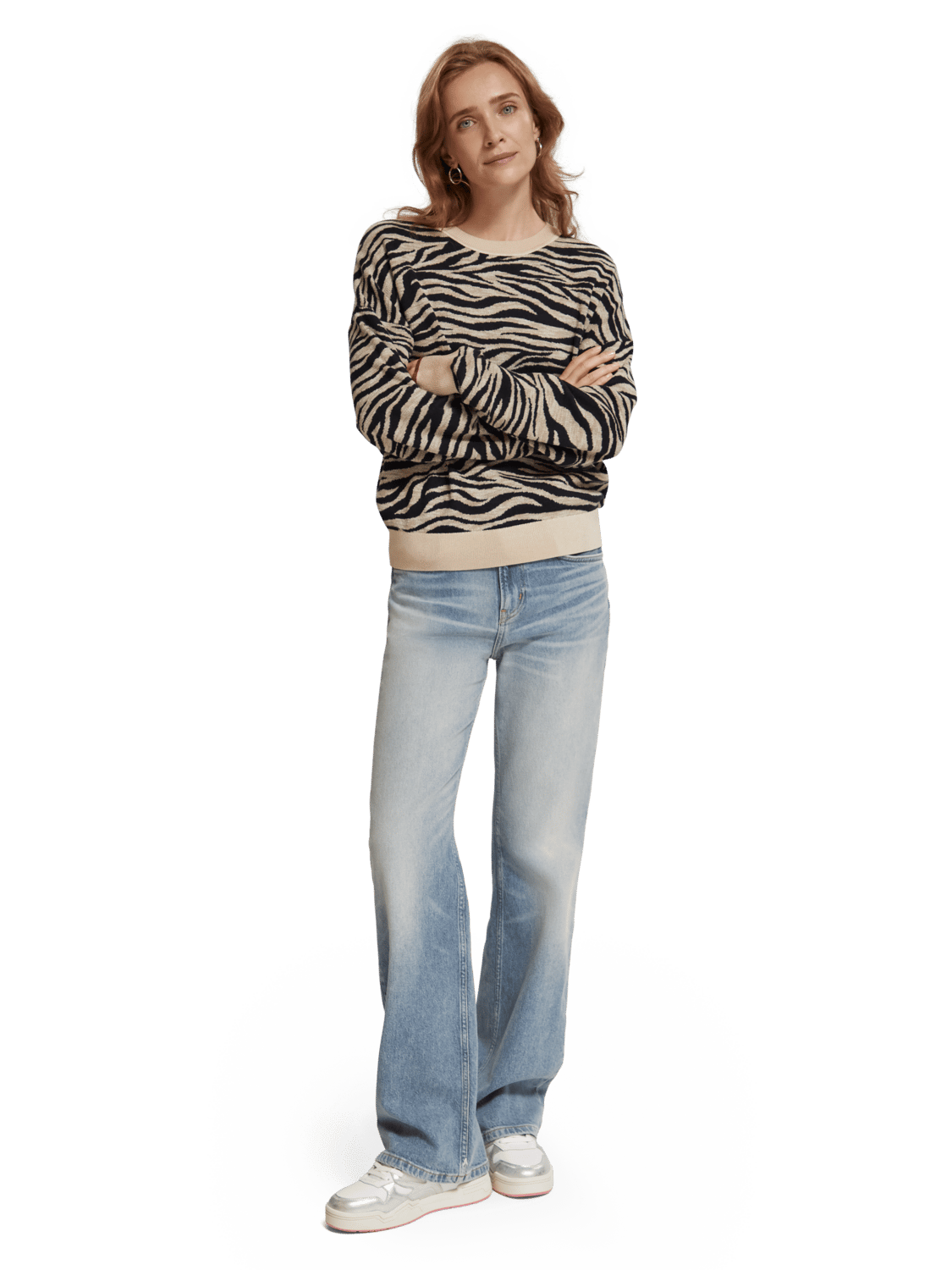 Maison Scotch - Tiger Jacquard Pullover - Tiger Jacquard