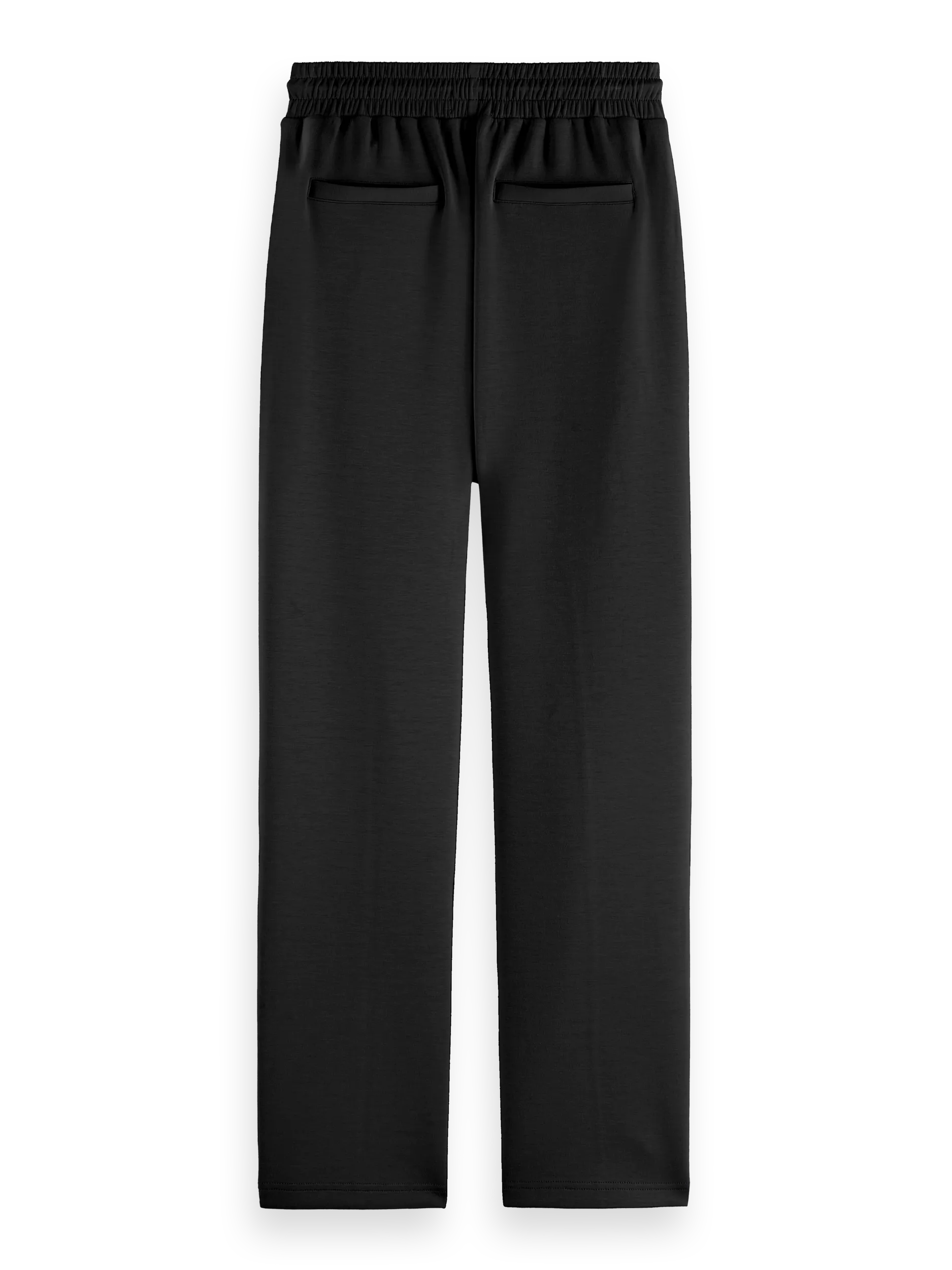 Maison Scotch - Pleated Straight Leg Jogger - Black