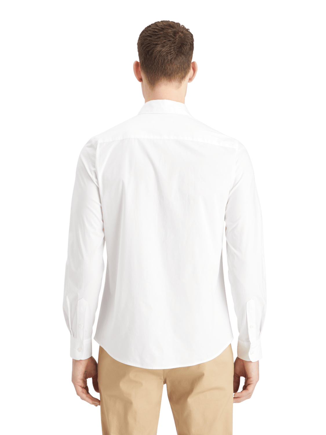 Scotch & Soda - Essentials Poplin Shirt - Bright White