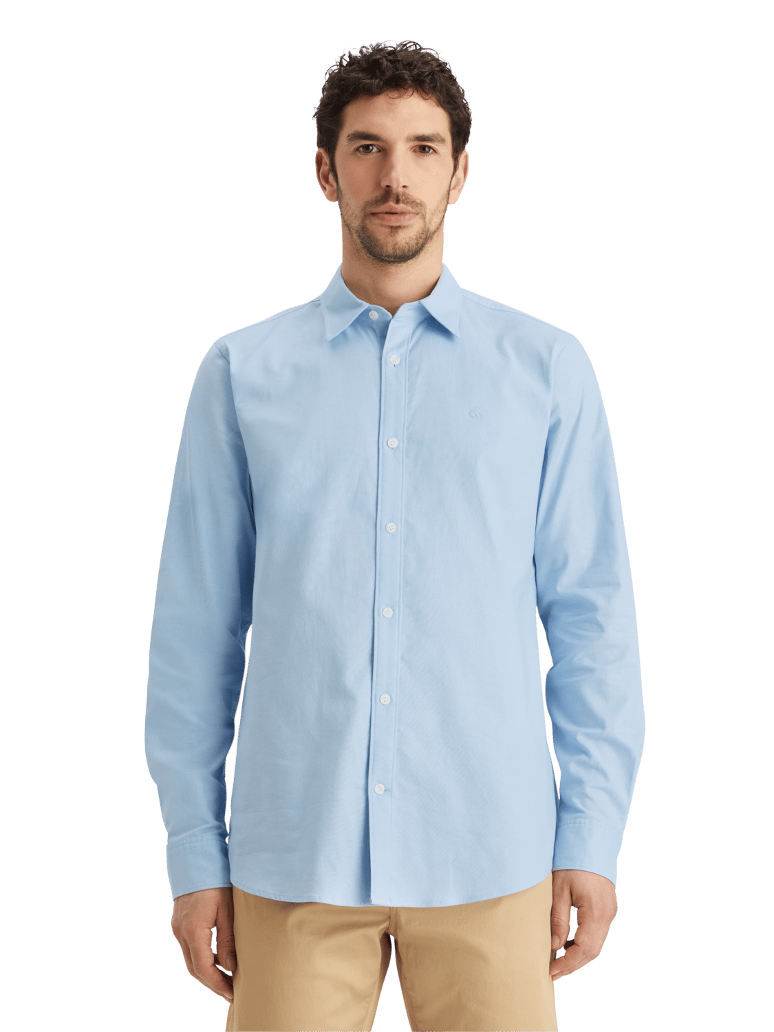 Scotch & Scotch - Essentials Oxford LS Shirt - Shirt Blue