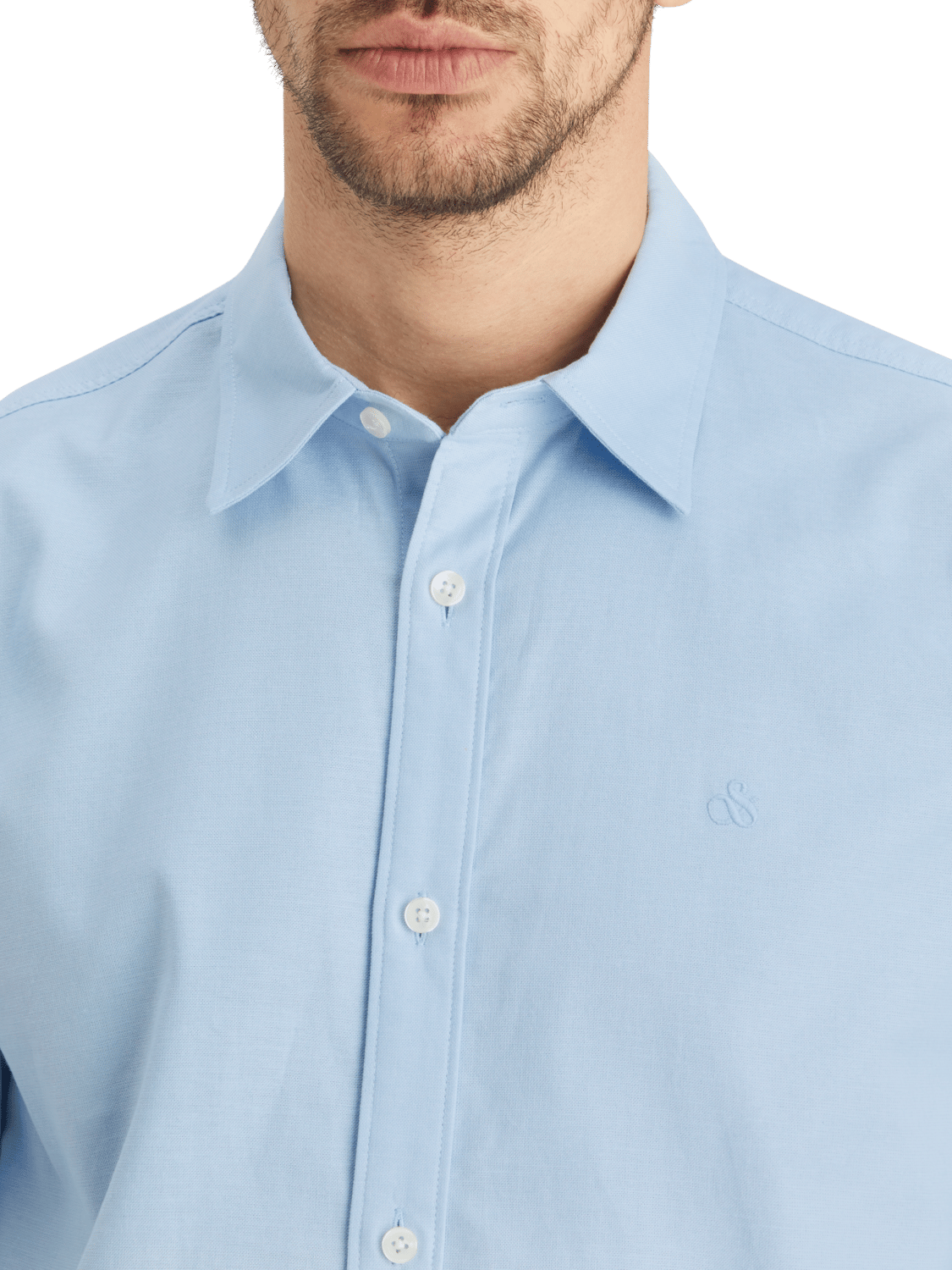 Scotch & Scotch - Essentials Oxford LS Shirt - Shirt Blue