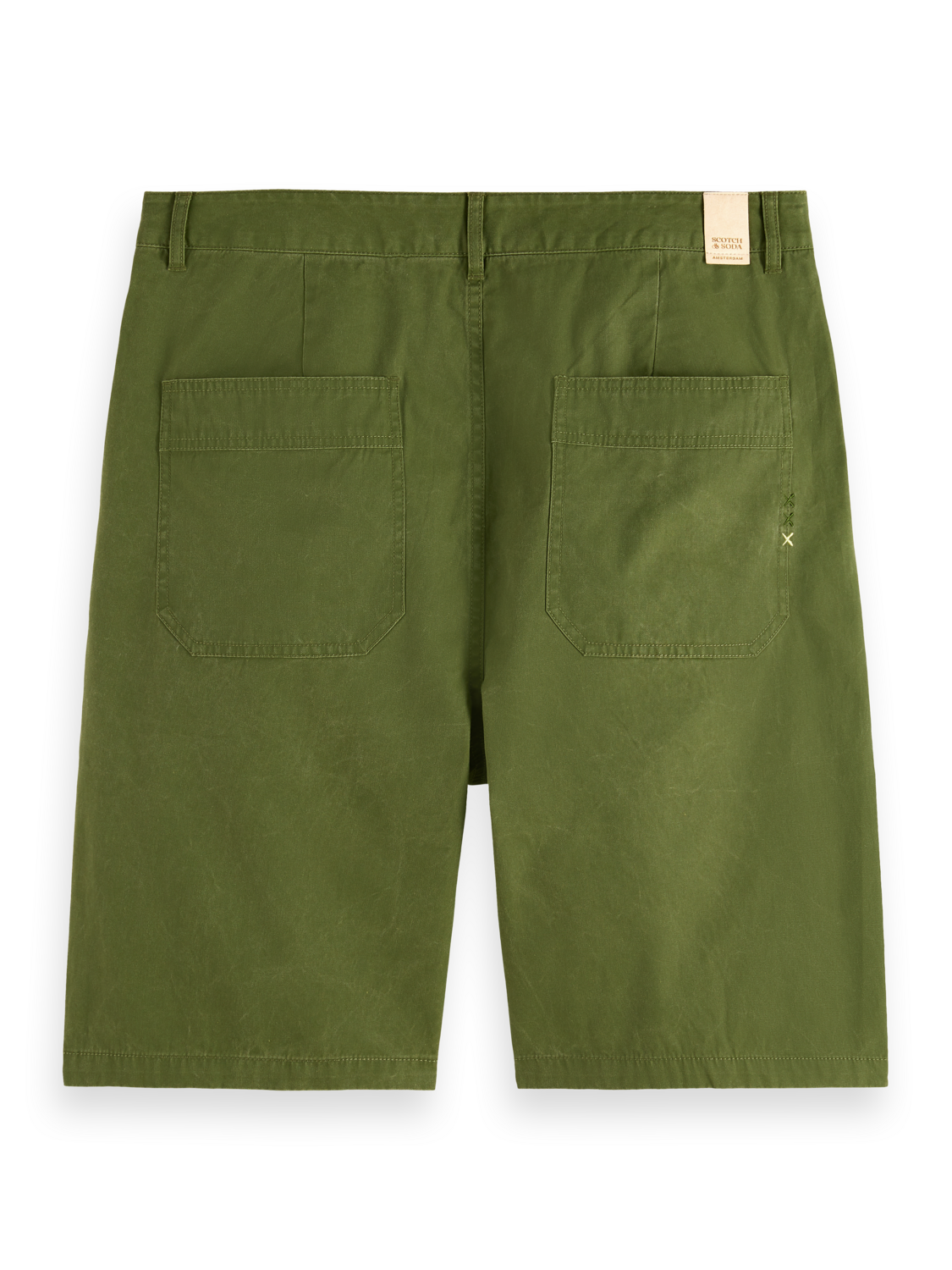 Scotch & Soda - Relaxed Carpenter Short - Washed Army