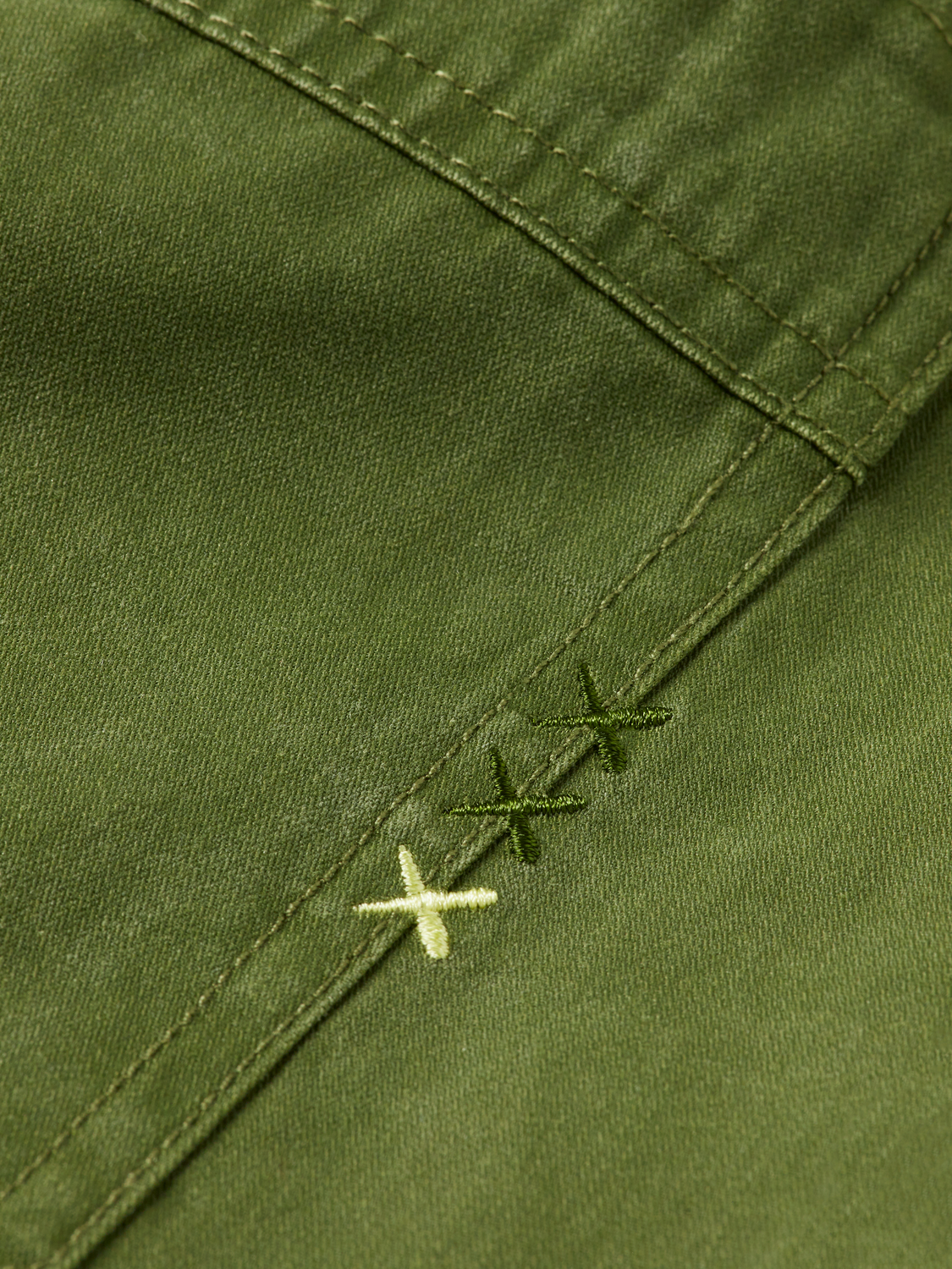 Scotch & Soda - Relaxed Carpenter Short - Washed Army