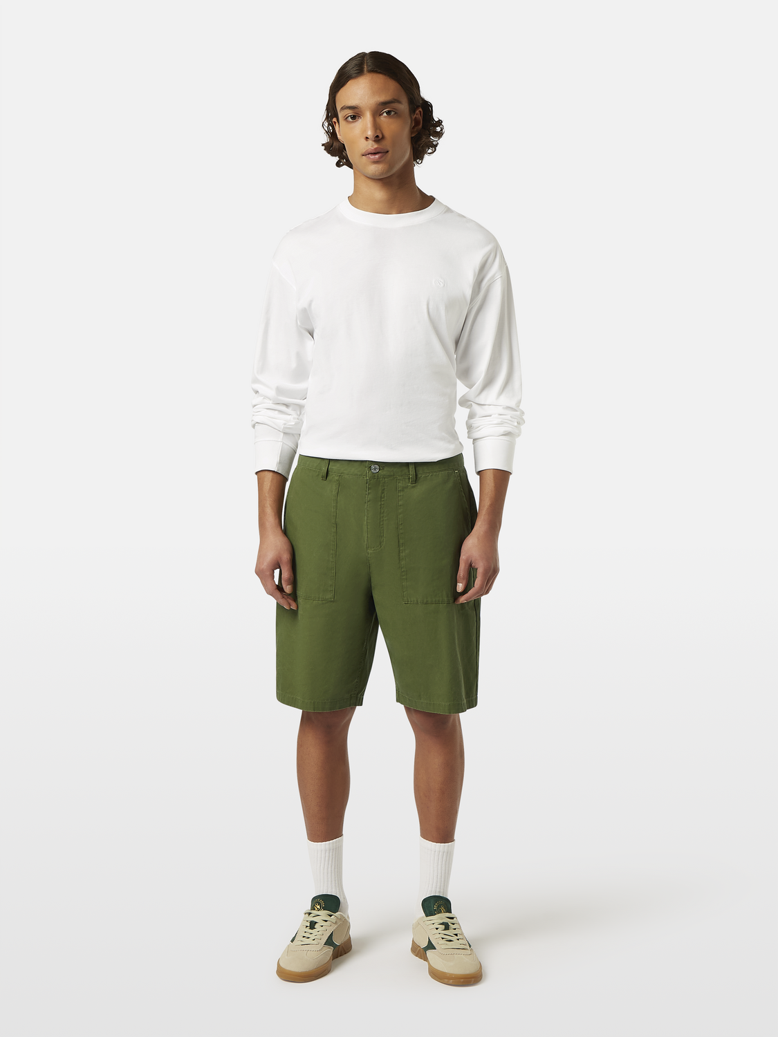 Scotch & Soda - Relaxed Carpenter Short - Washed Army