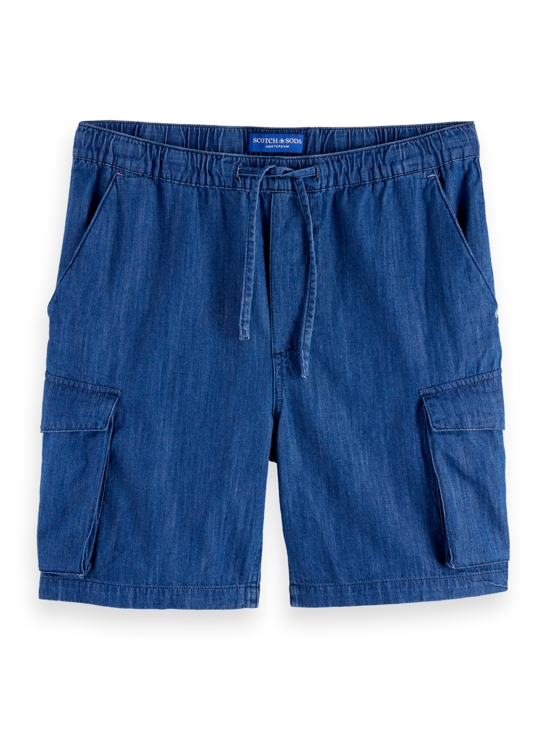 Scotch & Soda - Sporty Denim Beach Short - Washed Indigo