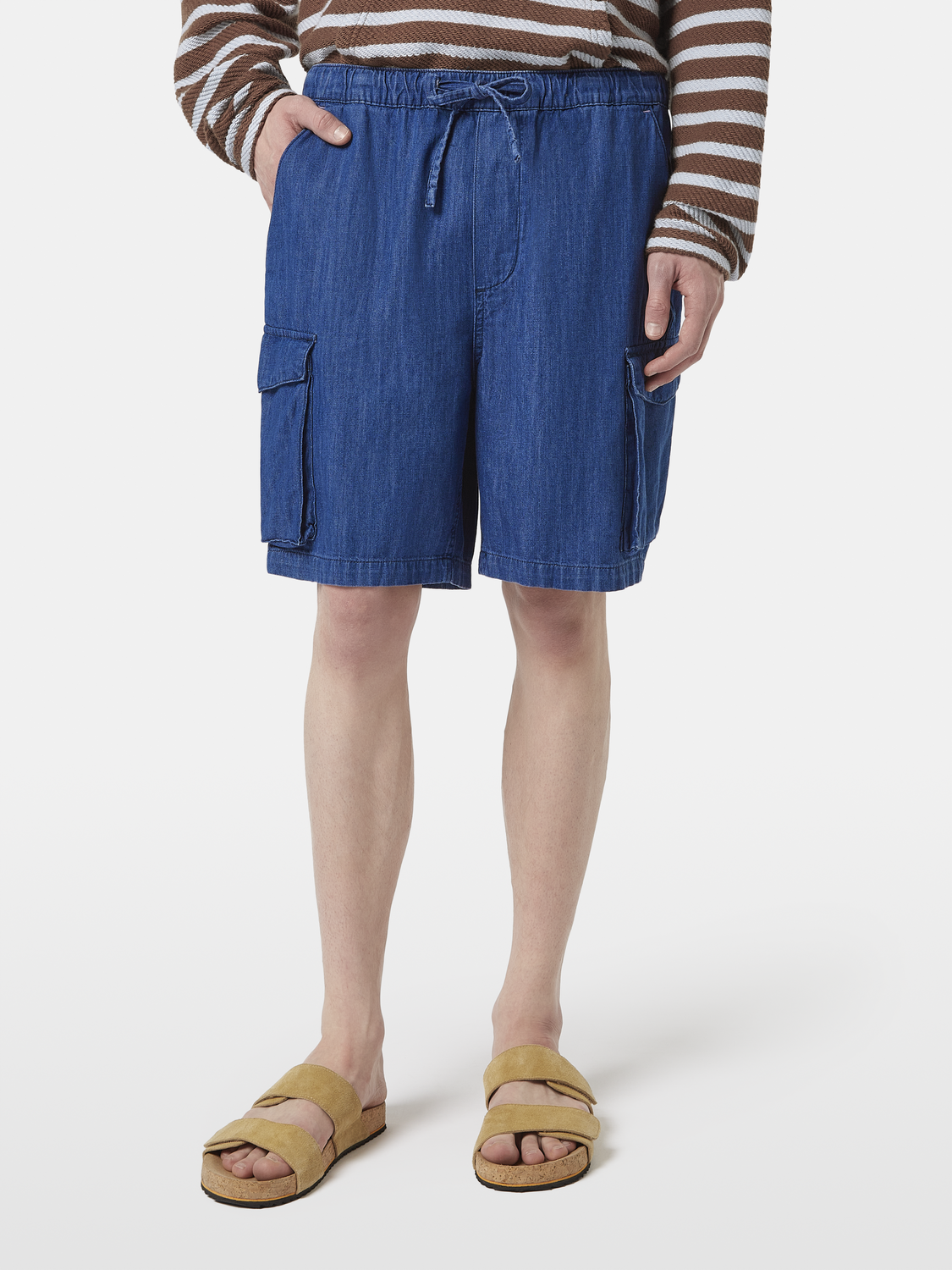 Scotch & Soda - Sporty Denim Beach Short - Washed Indigo