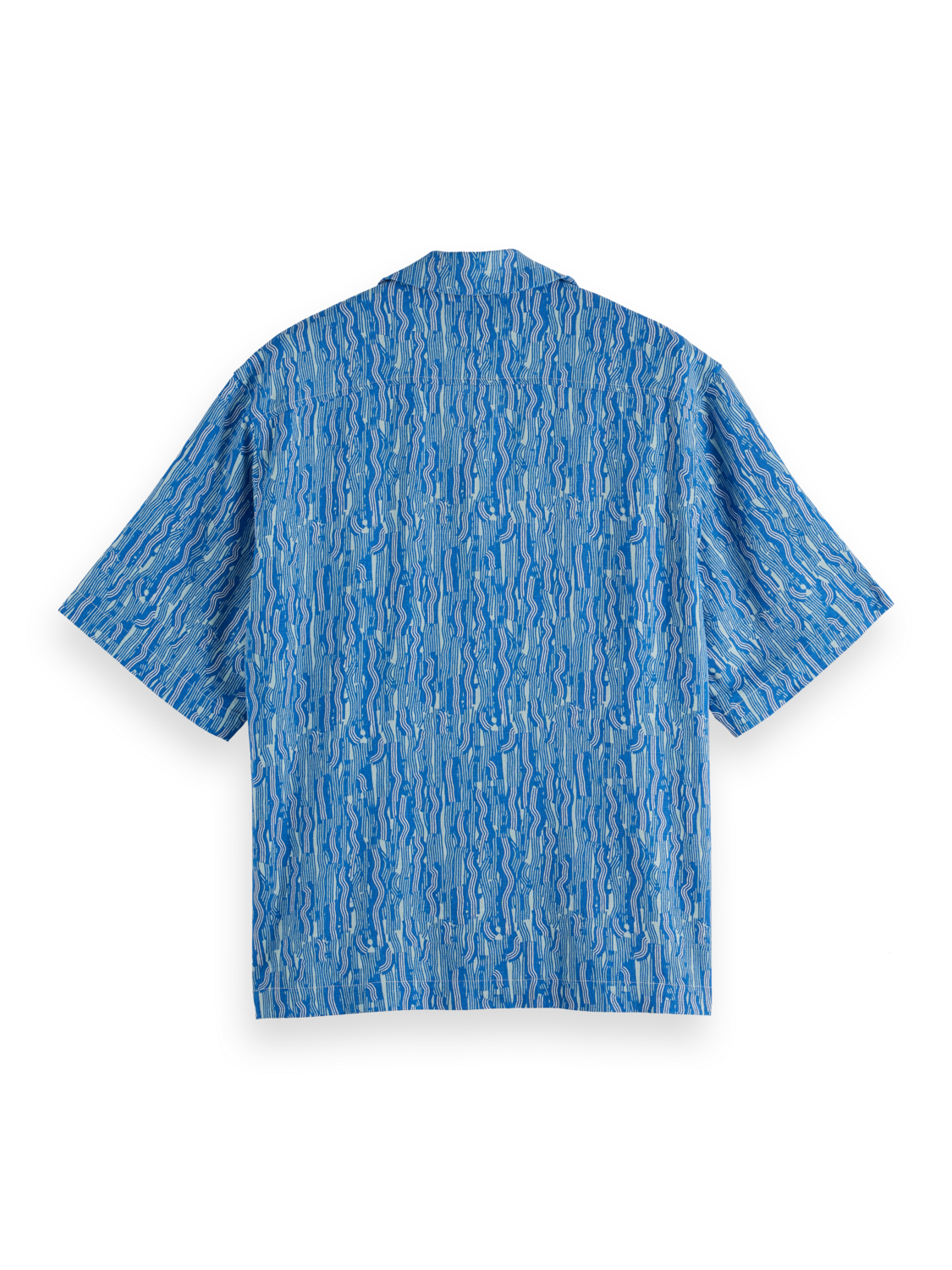 Scotch & Soda - Linen Blend SS Shirt - Vuur Island Stripe