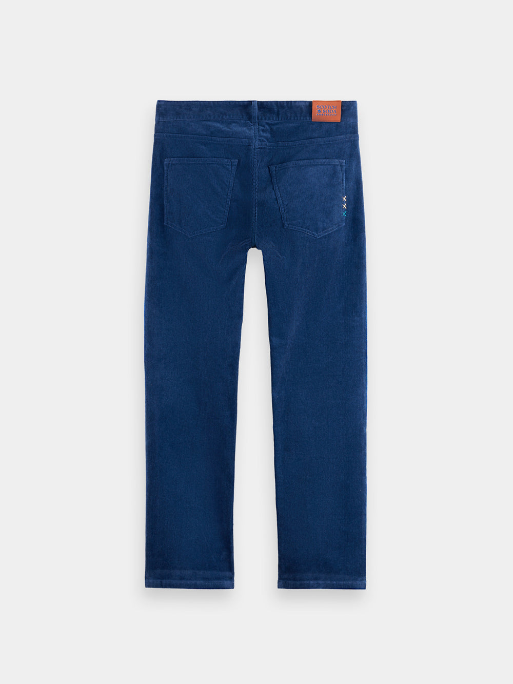 Scotch & Soda - The Zee Straight Corduroy Pant - Insignia Blue