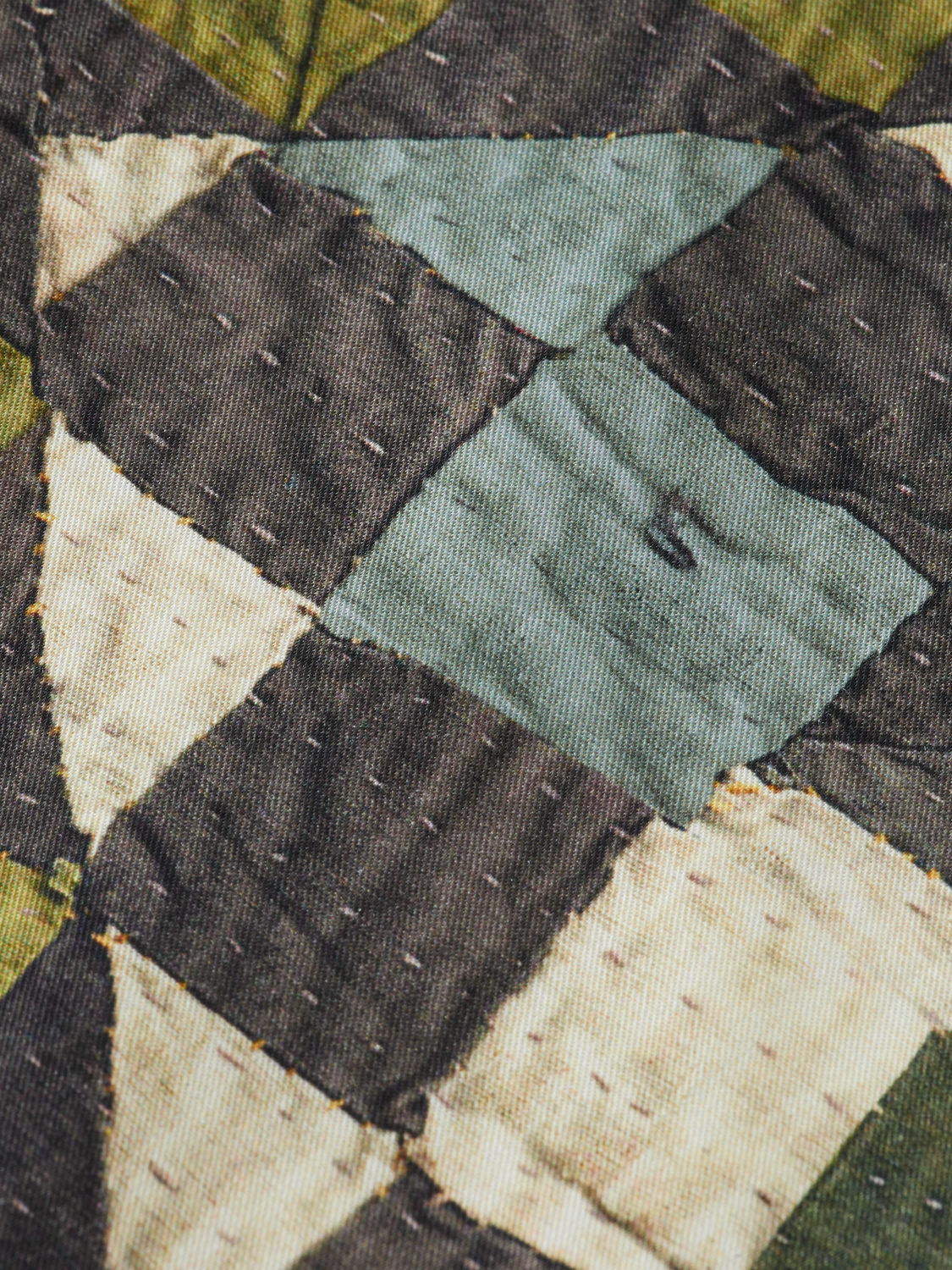 Scotch & Soda - Printed SS Shirt - Zig Zag Patchwork Multi