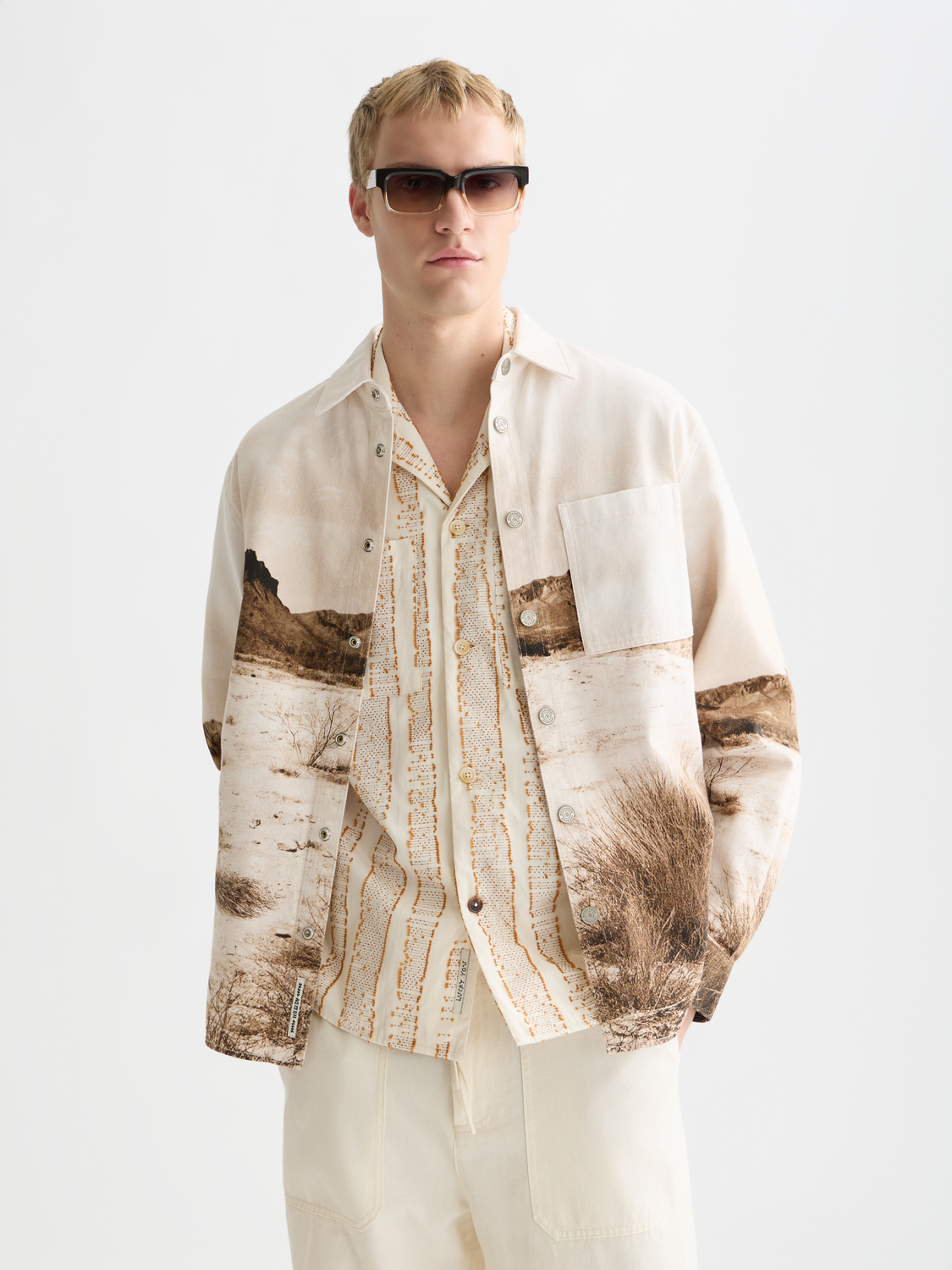 Scotch & Soda - Scenery Overshirt - Longhorn Sepia