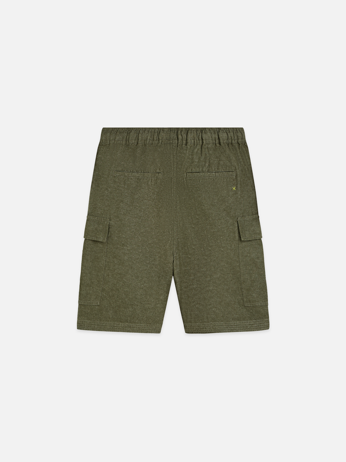Scotch & Soda - Linen-Blend Cargo Bermuda Short - Olive Night