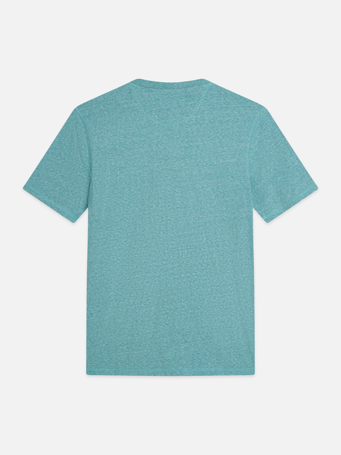 Scotch & Soda - Melange Regular Fit Tee - Tahitian Teal