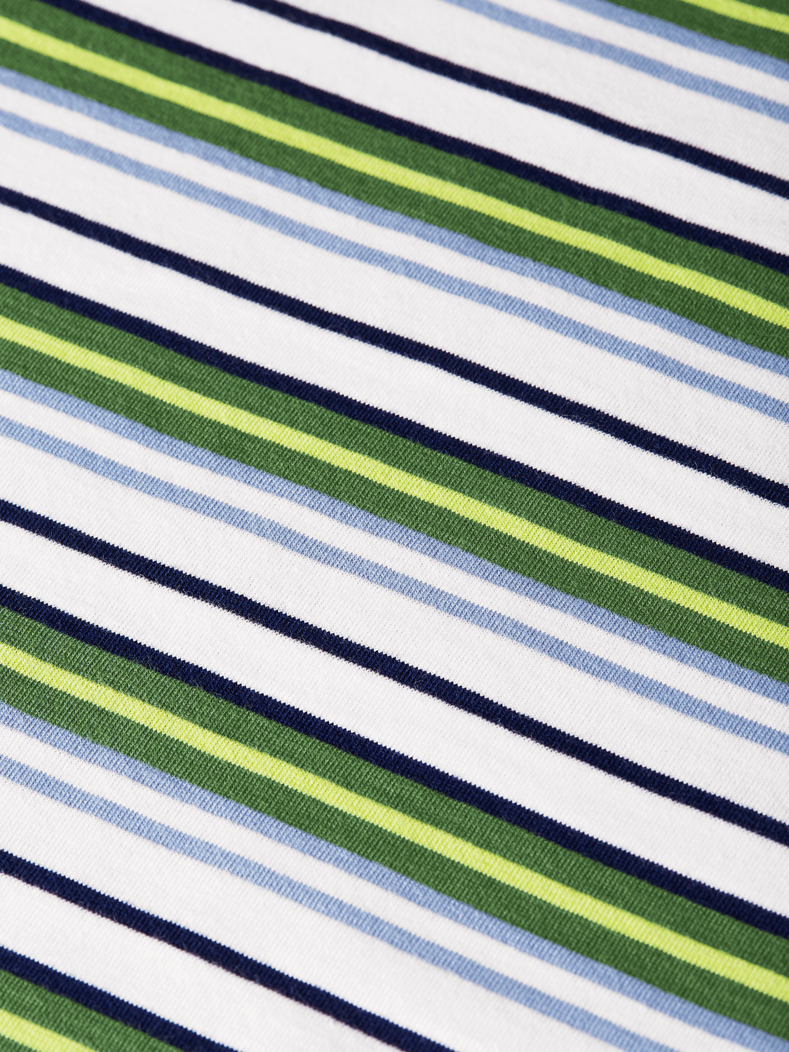 Scotch & Soda - Relaxed Fit Yarn-Dyed Tee - Garden Green Stripe