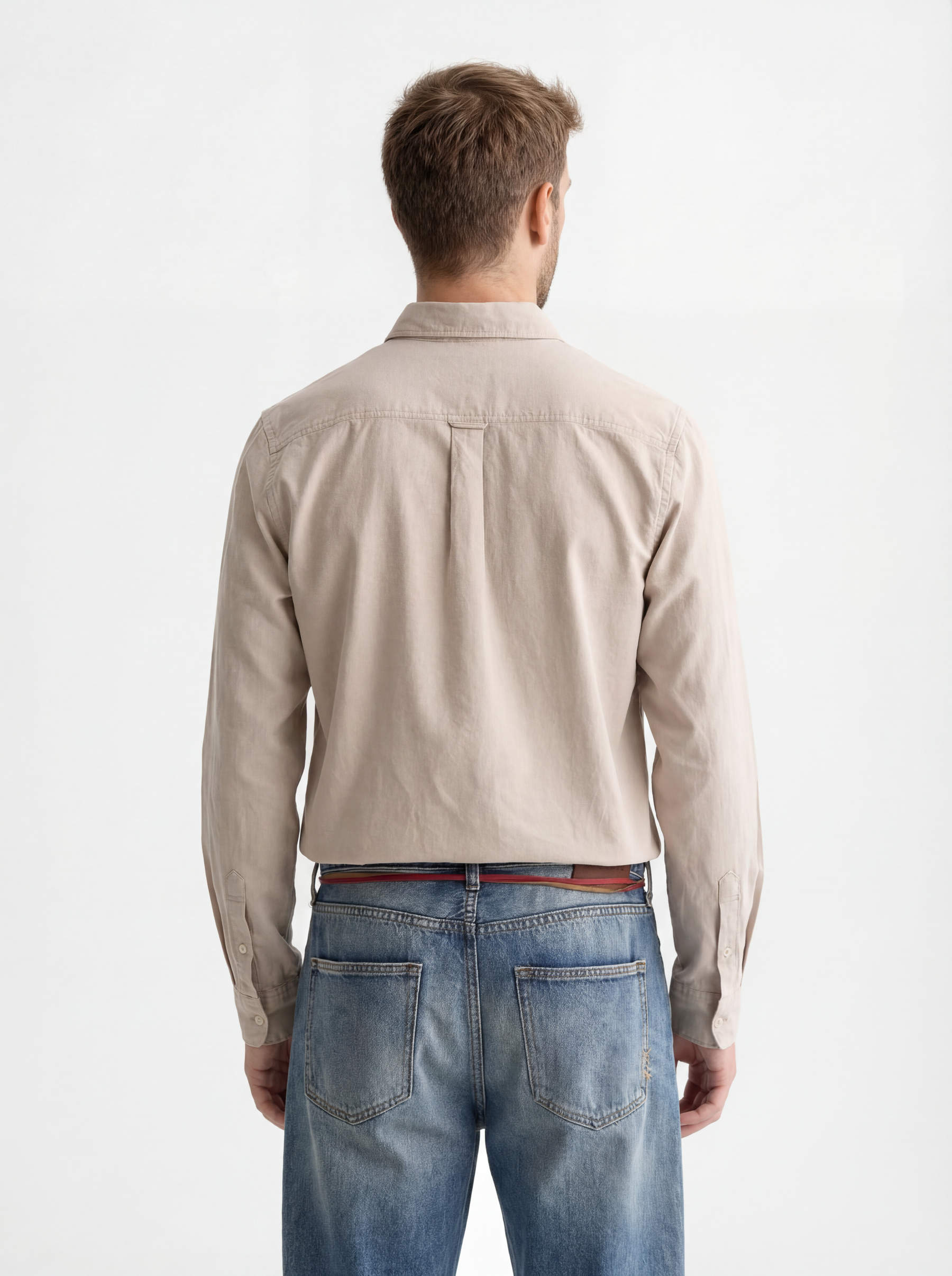 Scotch & Soda - Regular Fit Solid Oxford Shirt - Amphora