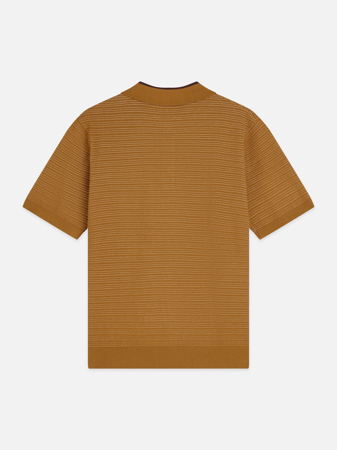 Scotch & Soda - Structured Knitted Regular Fit Polo - Cathay Spice