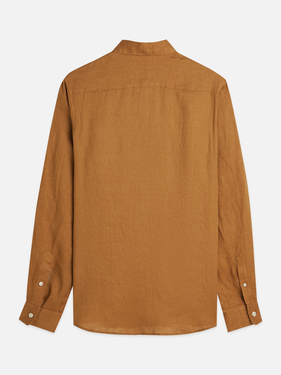 Scotch & Soda - Regular Fit Linen Shirt - Cathay Spice