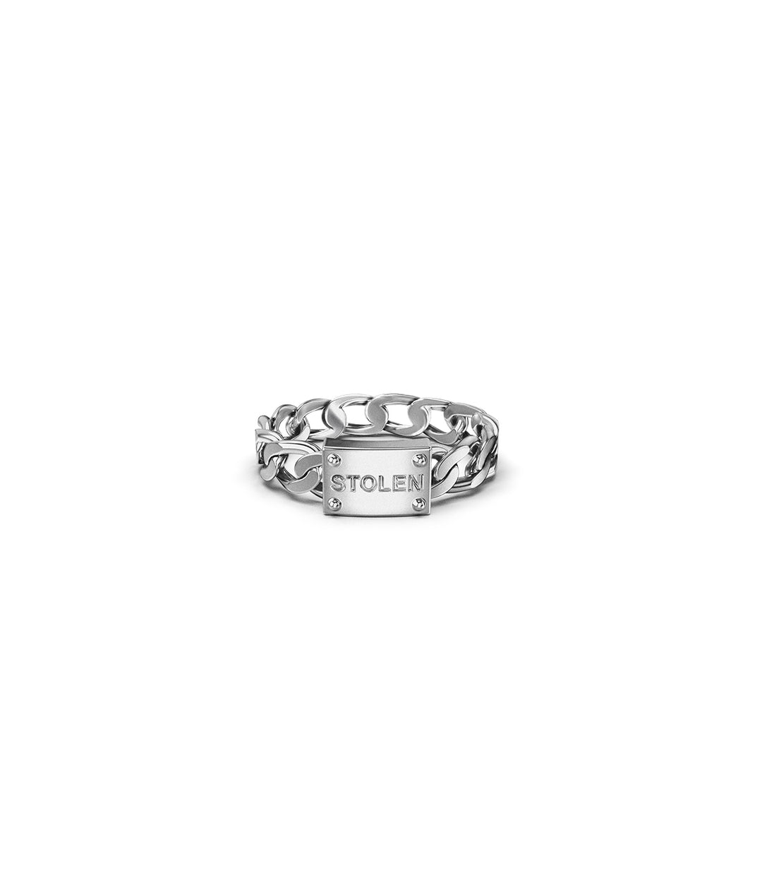 Stolen Girlfriends Club - Curb Ring Slim - Silver