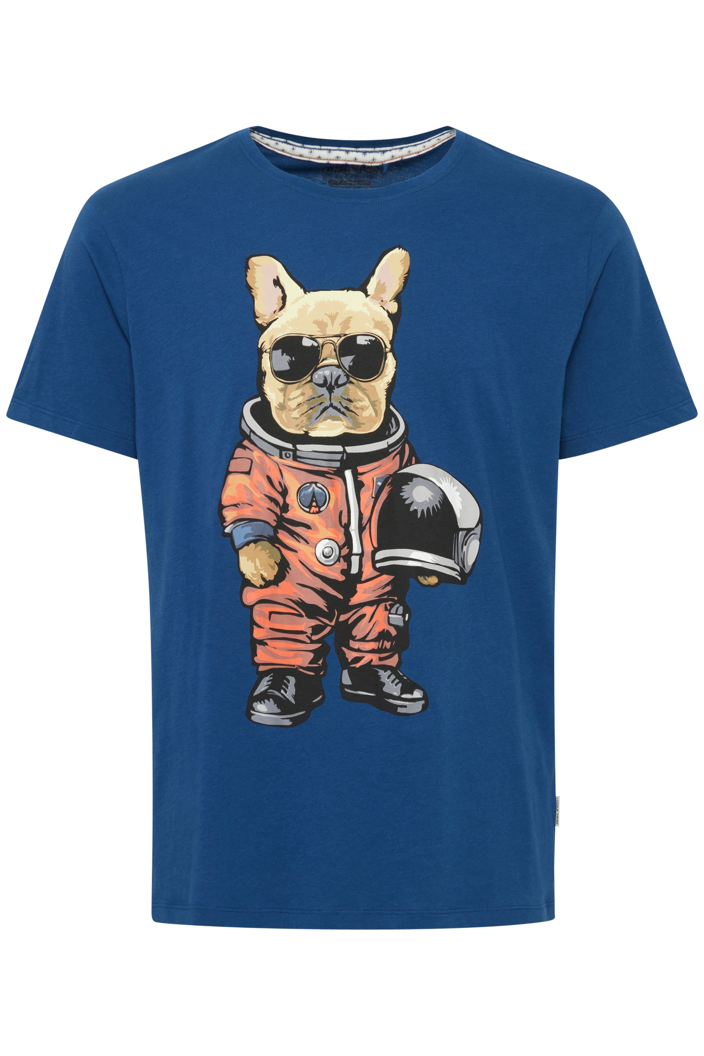 Blend - Astrodog Print Tee - Navy Peony