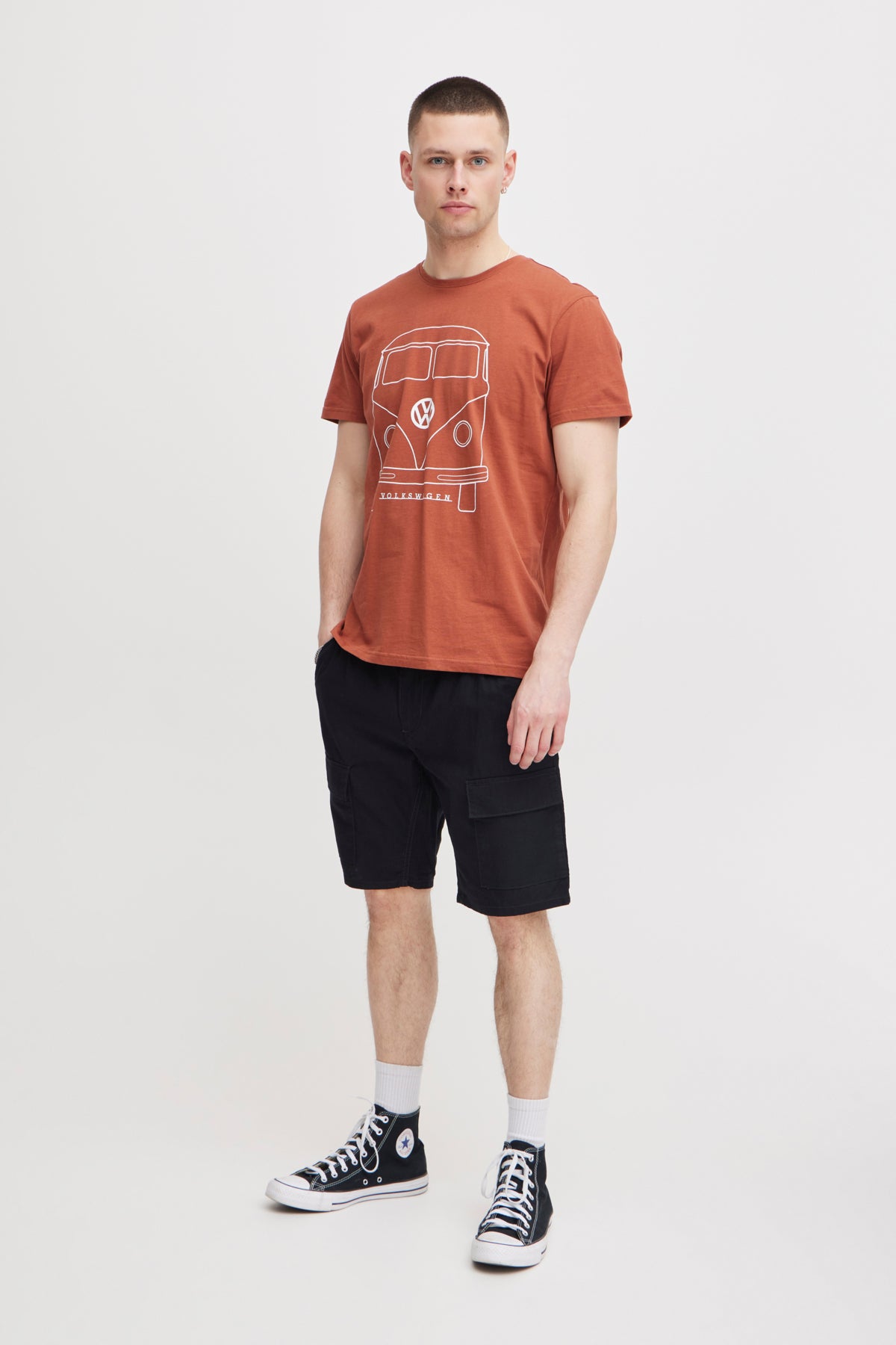 Blend - Volkswagen Camper Print Tee - Sequoia