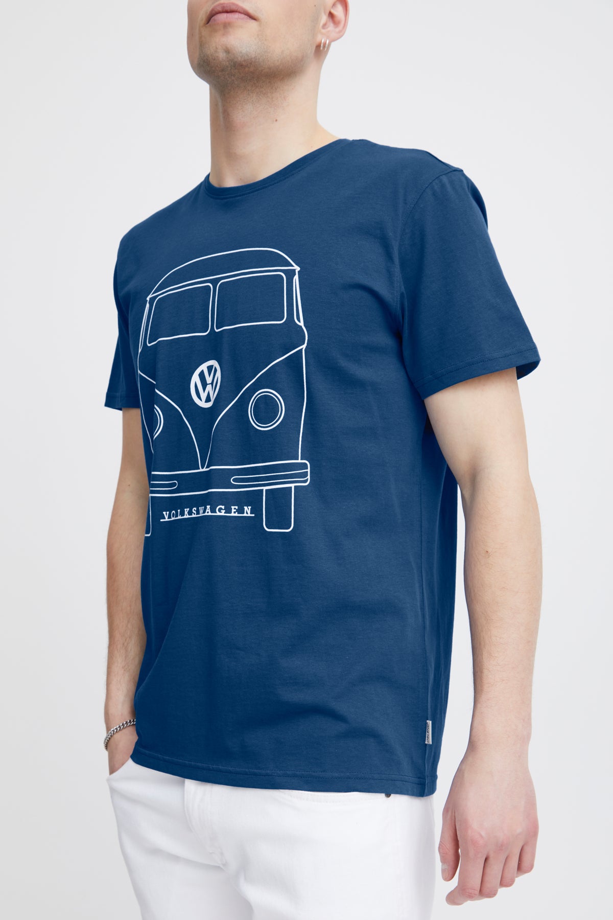 Blend - Volkswagen Camper Print Tee - Navy Peony