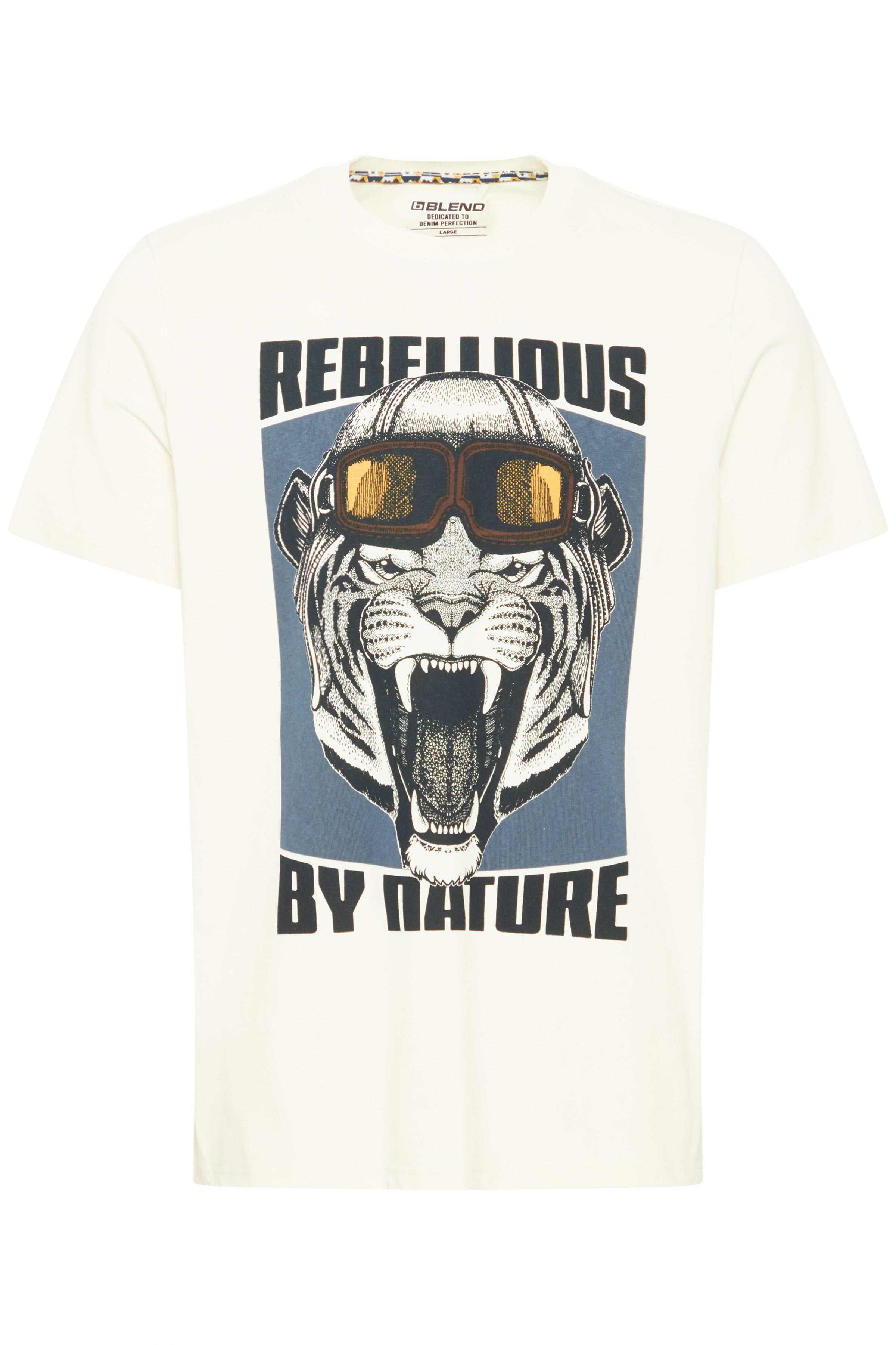 Blend - Rebellious Tee - White Tiger