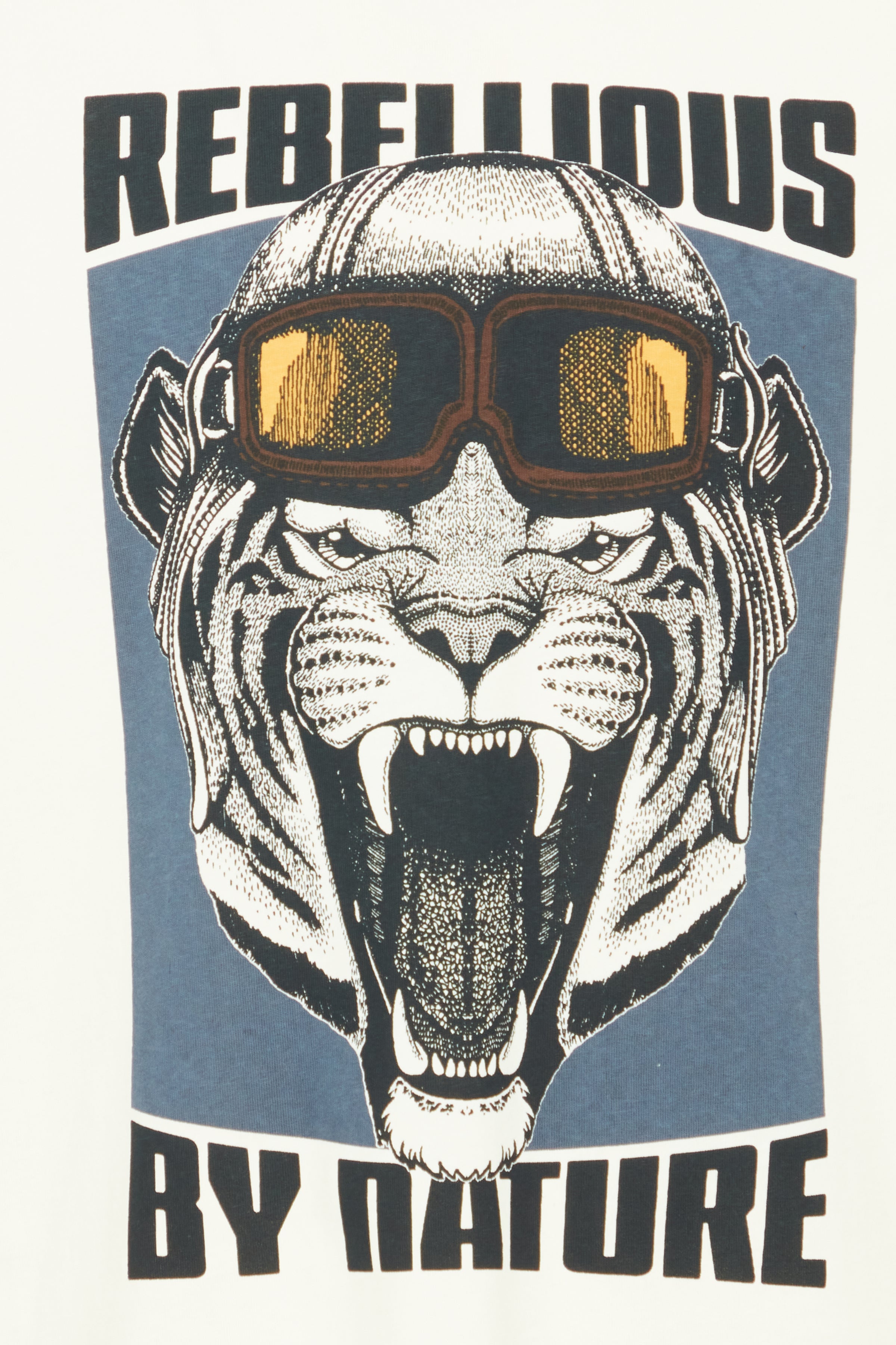 Blend - Rebellious Tee - White Tiger