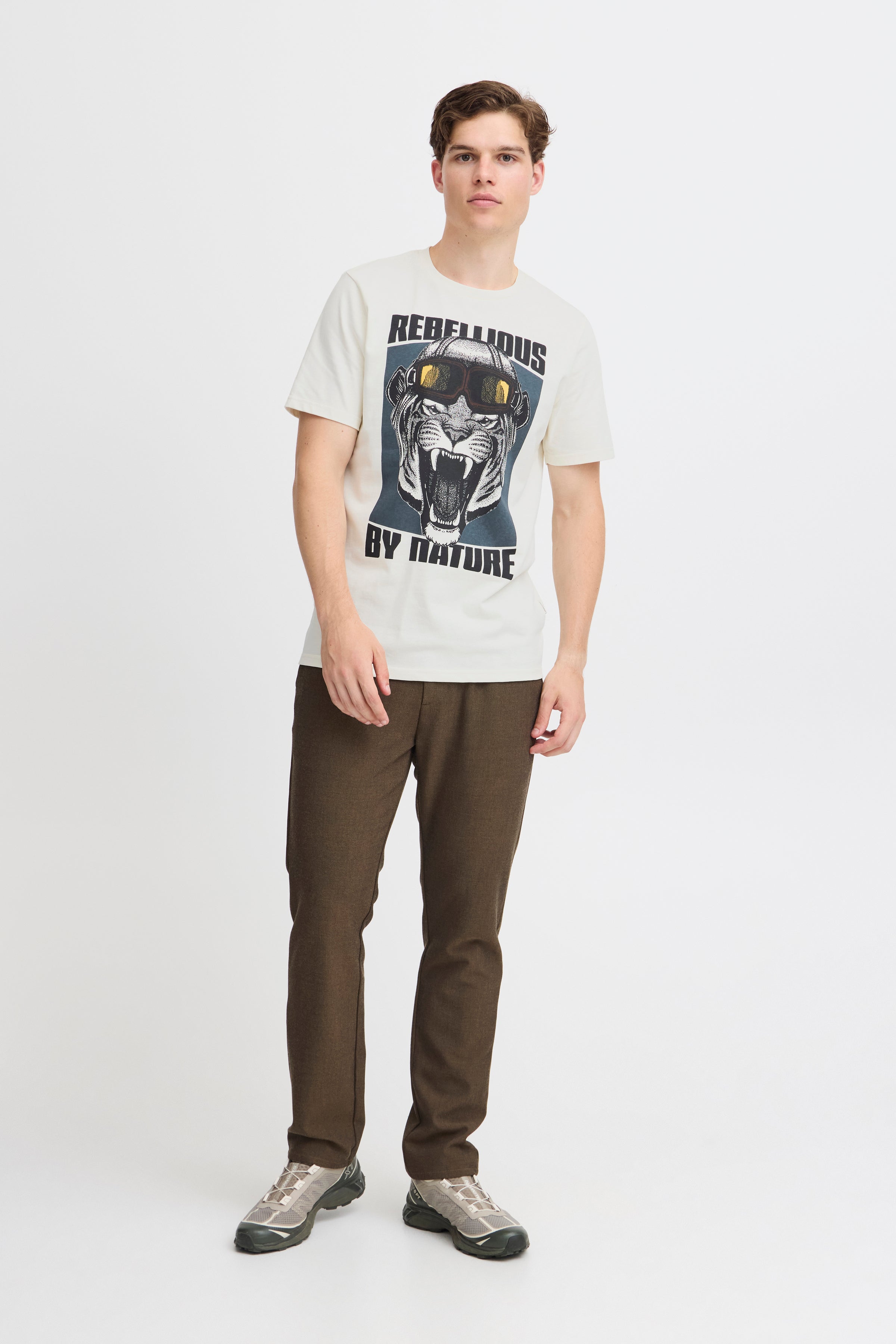 Blend - Rebellious Tee - White Tiger