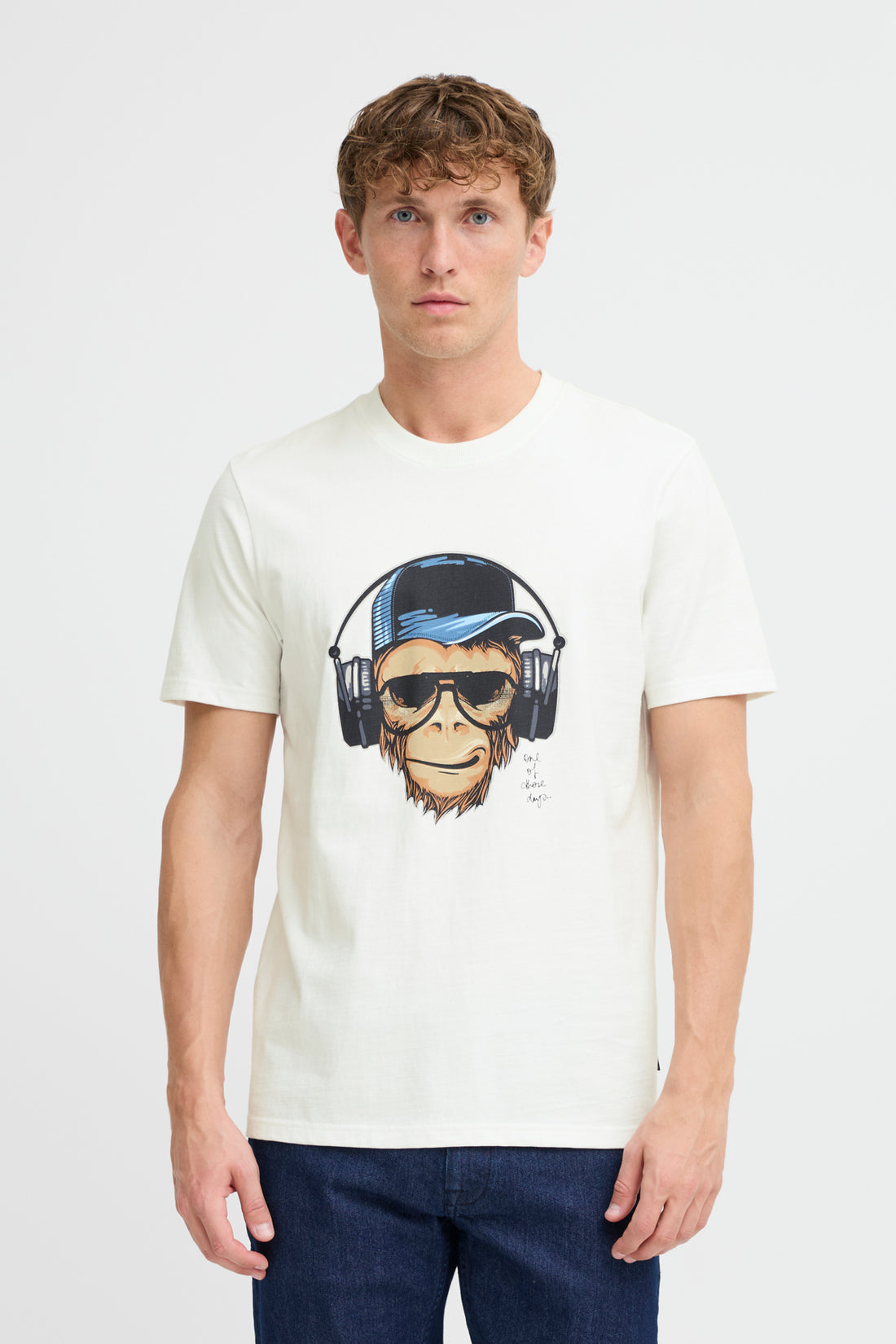 Blend - Javor Tee - White Abe