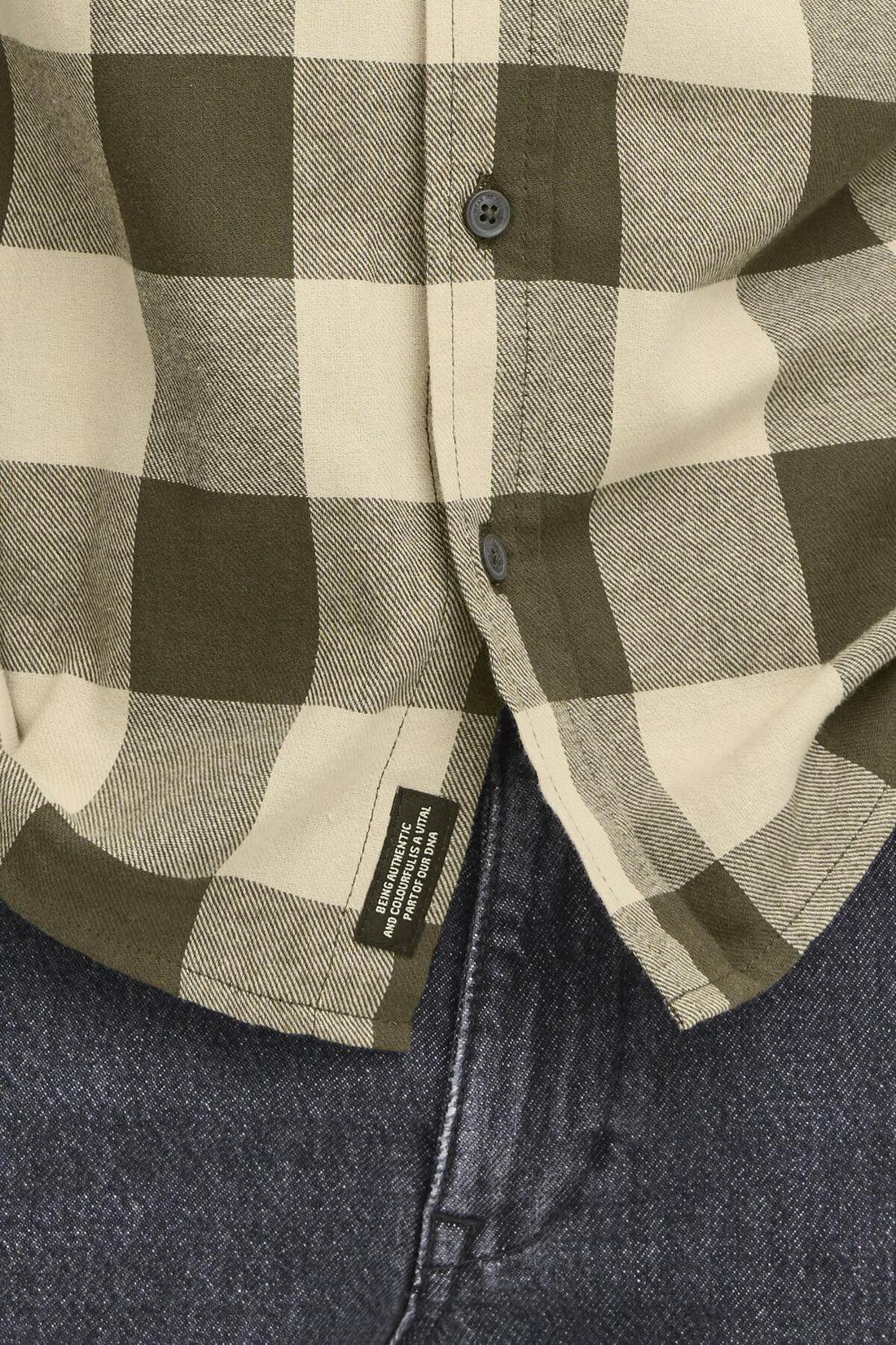 Blend - Bhbuster Check LS Shirt - Forest Night