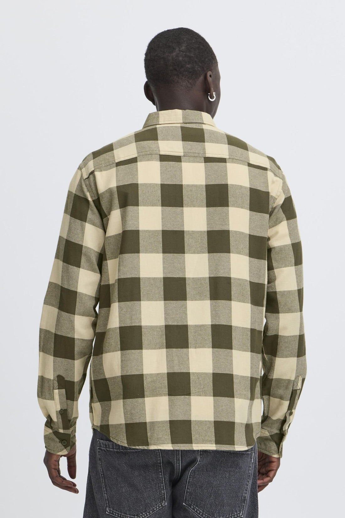 Blend - Bhbuster Check LS Shirt - Forest Night